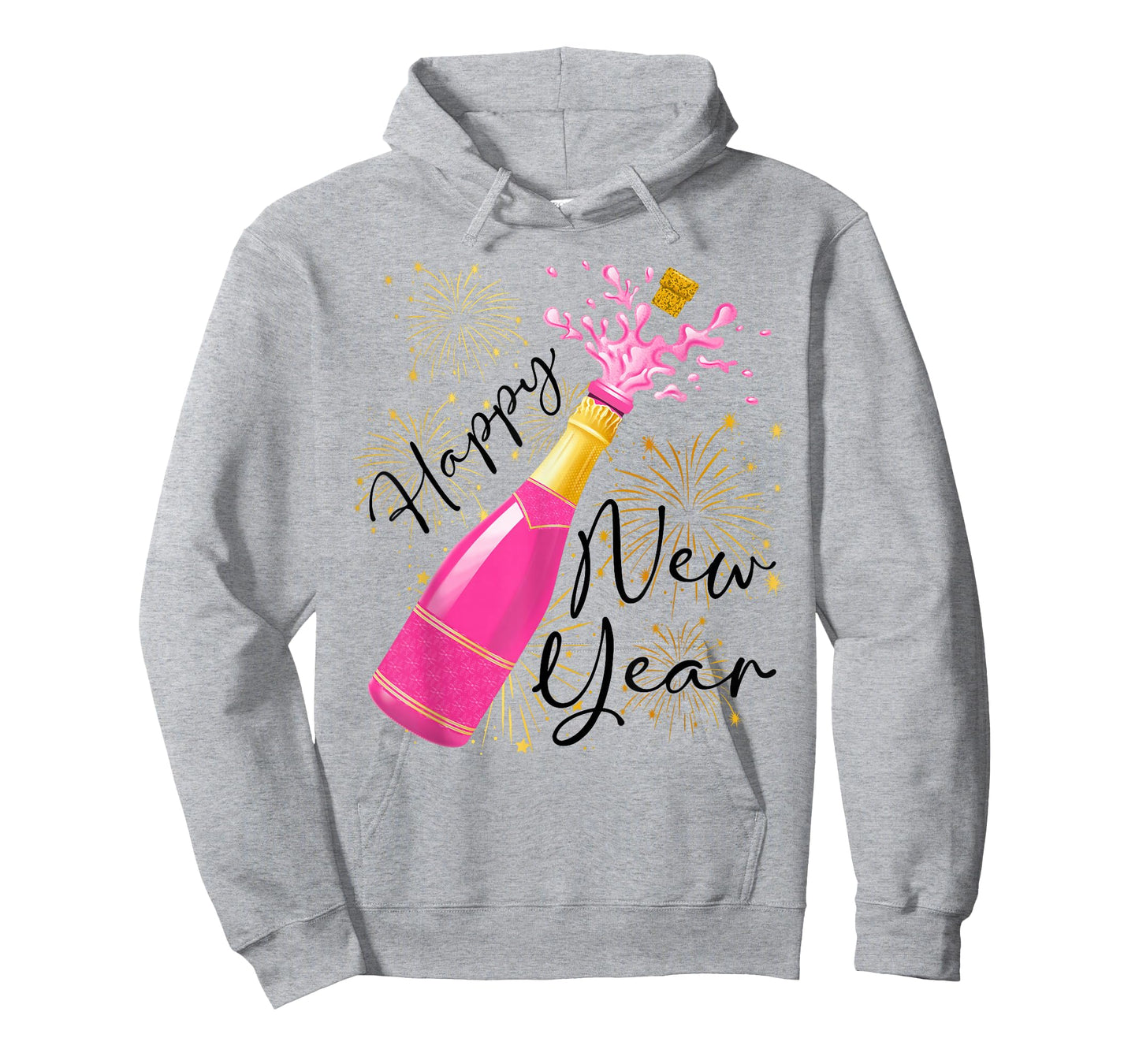 Happy New Year 2026 Champagne Happy New Years Eve Women Men T-Shirt