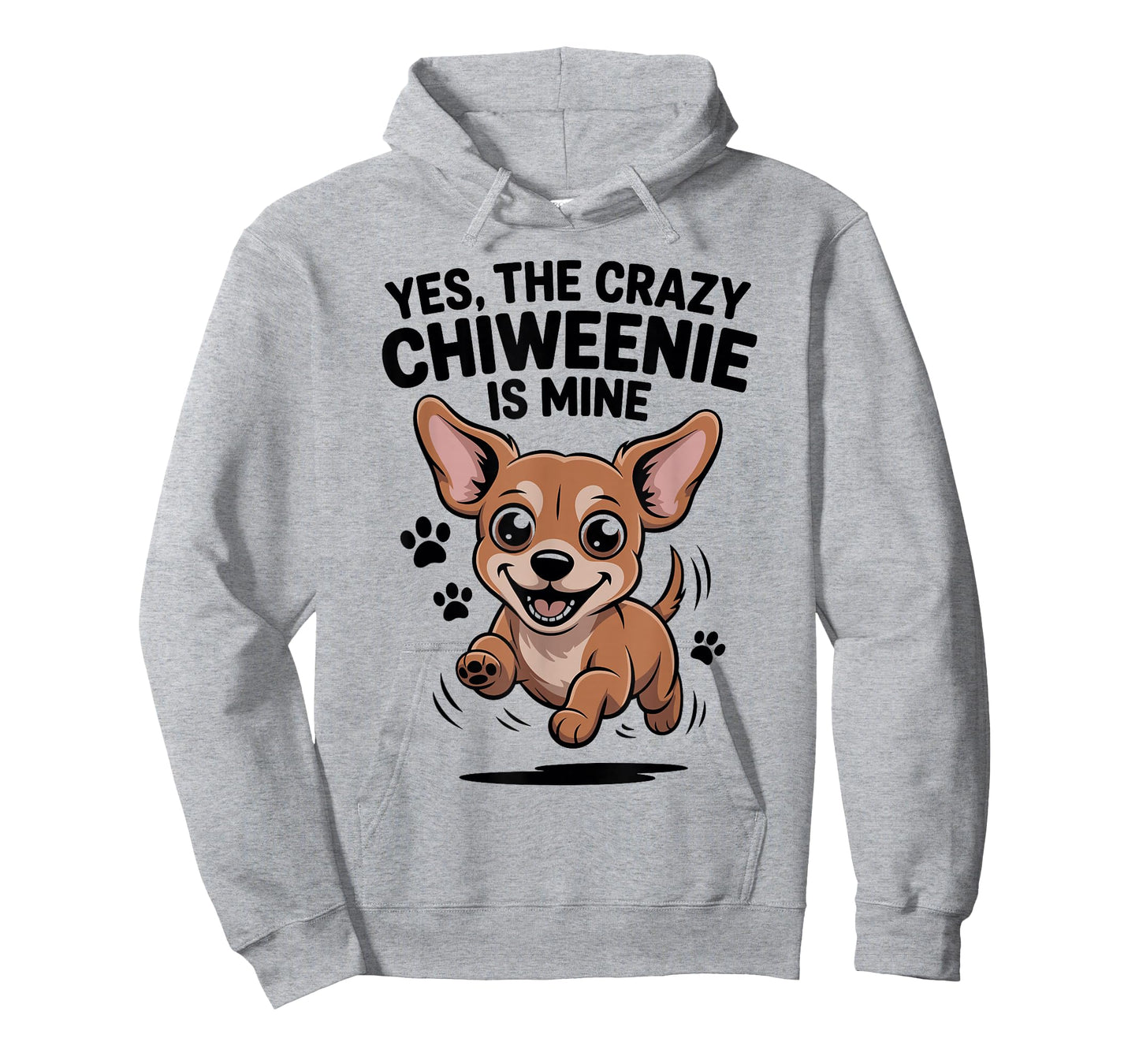 Cute Pet Small Dog Breed Lover Cartoon Style Funny Chiweenie T-Shirt