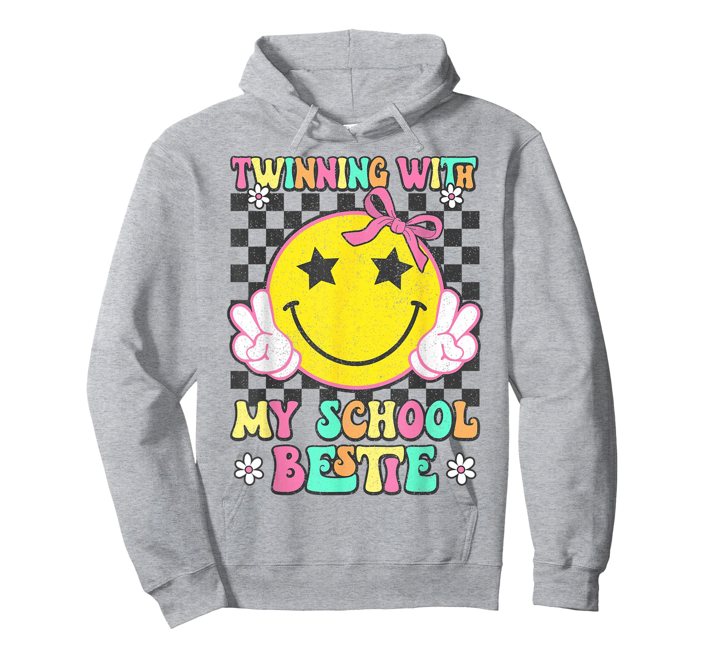 Twinning with My School Bestie Matching Friends Twin Day T-Shirt