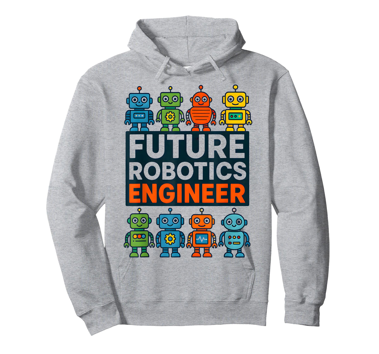 Future Robotics Engineer Funny Robot Engineering Kids T-Shirt