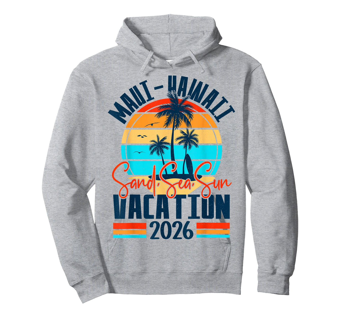 Maui Hawaii 2026 Vacation Souvenir Matching Family Group T-Shirt