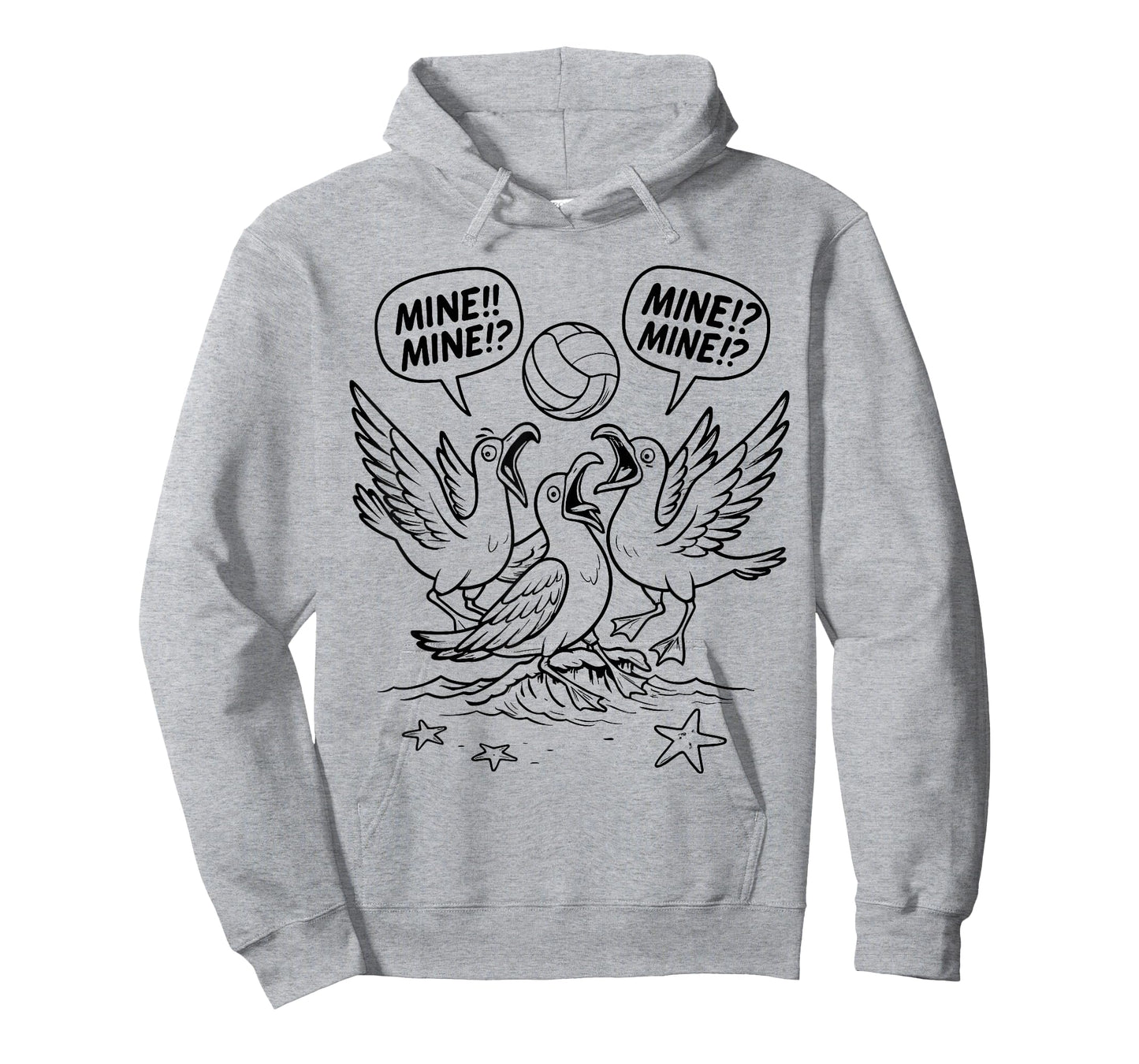 Volleyball Costume for Girls Women, Volleyball Seagull Mine T-Shirt