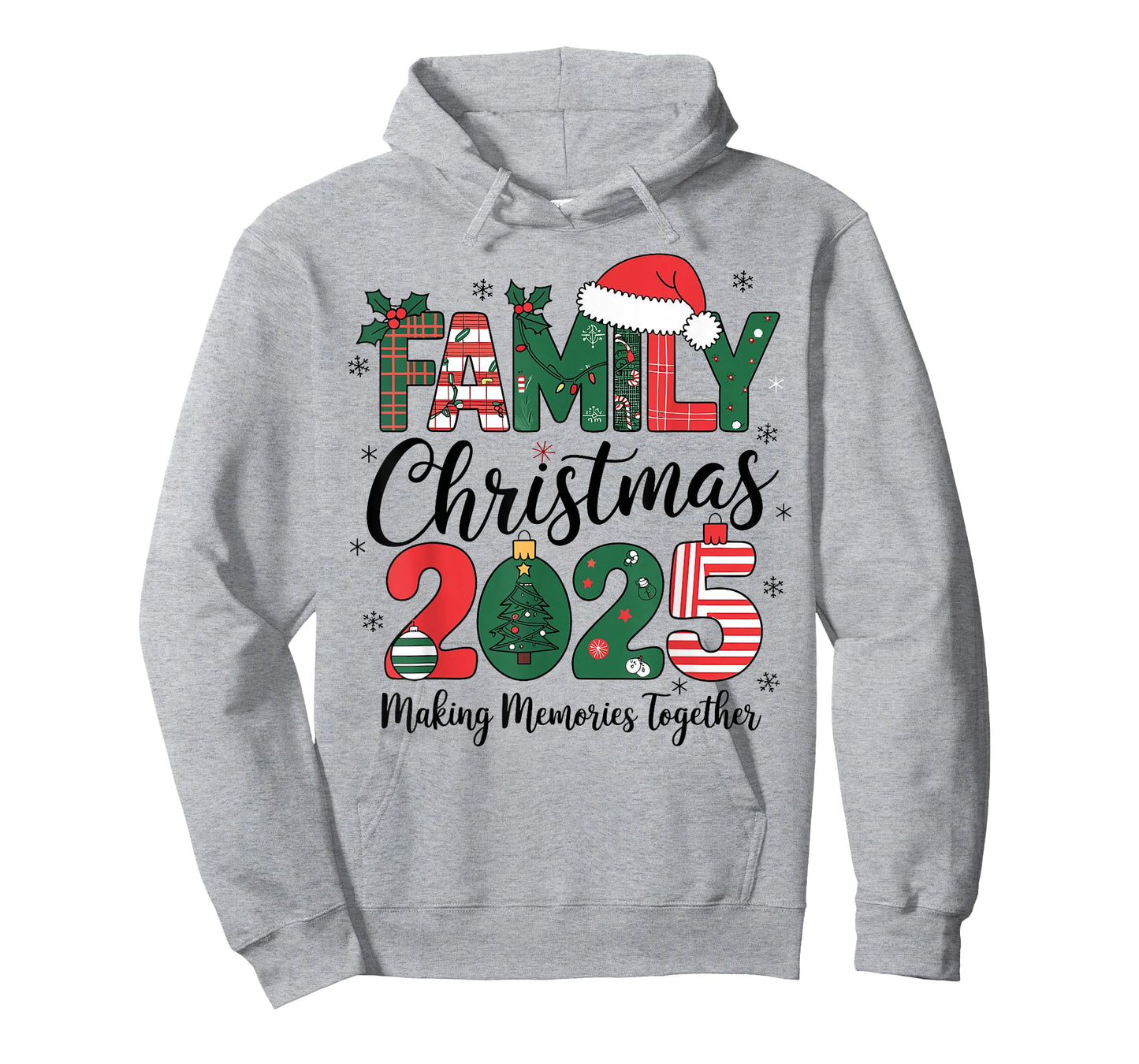 Family Christmas 2025 Matching Outfit Xmas Squad Santa T-Shirt
