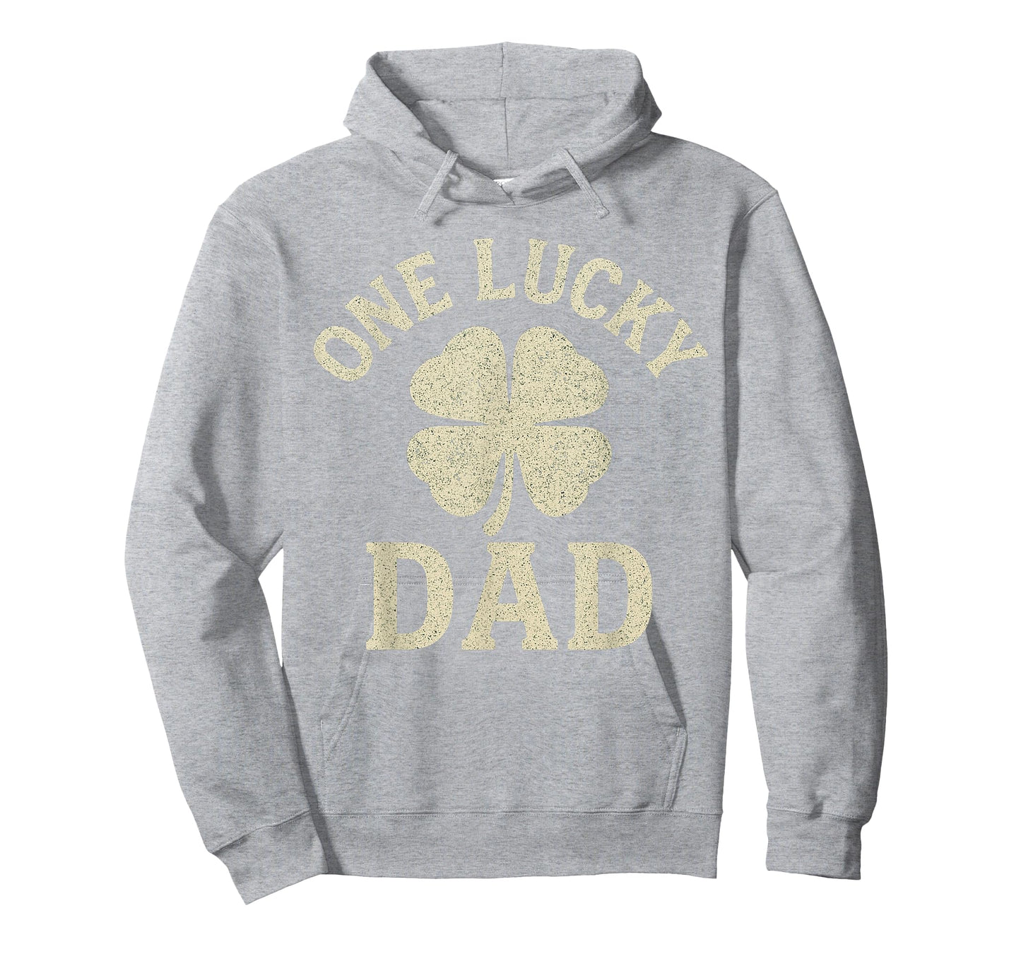 One Lucky Dad St Patricks Day Funny Vintage Papa Father Men T-Shirt