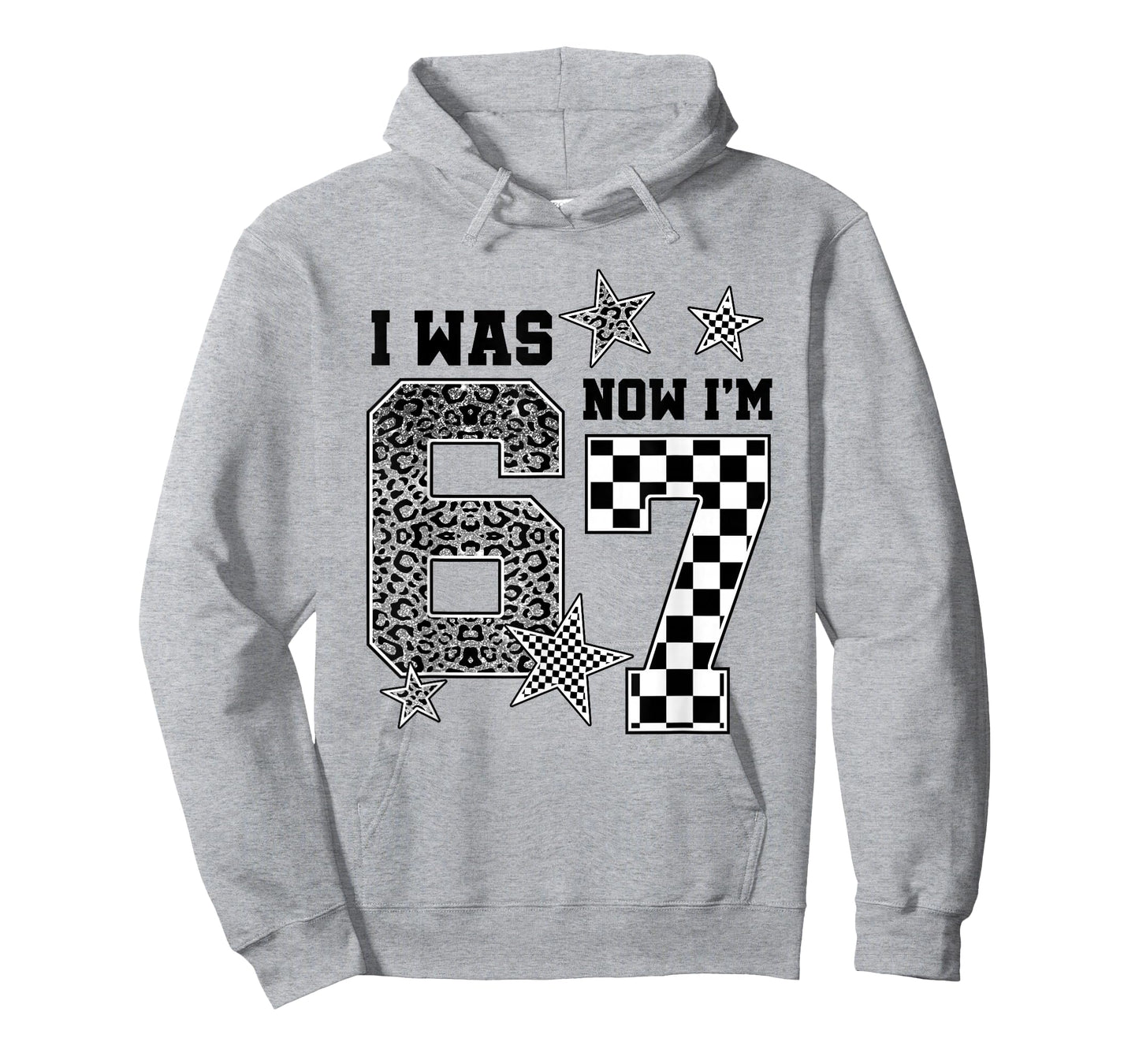 7 Year Old Birthday Shirt was 6 Now I'm 7 67 Funny for Kids T-Shirt