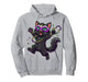 Cute Mardi Gras Cat for Women Girls Cat Lovers Carnival Mask T-Shirt