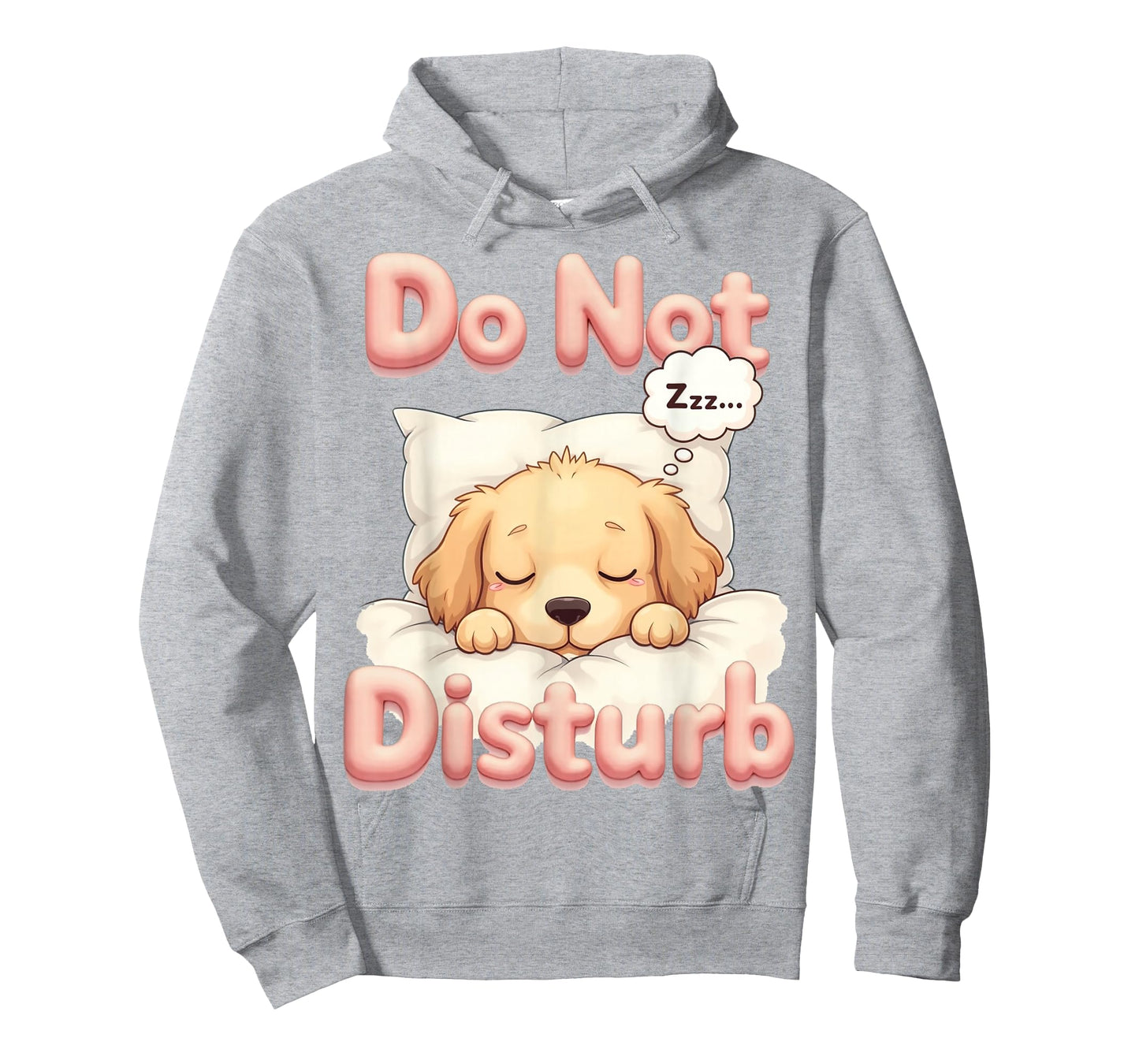Do Not Disturb Golden Retriever Dog Funny Pajamas T-Shirt