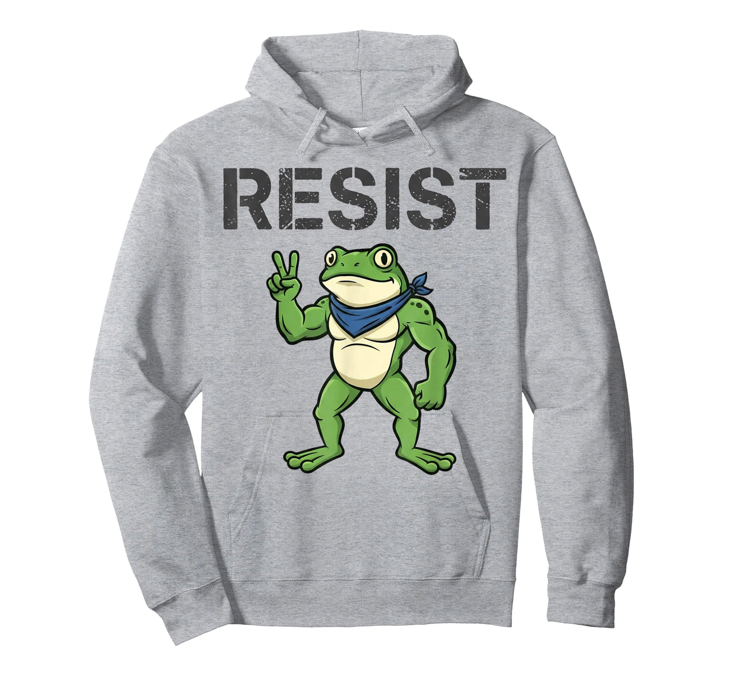 Frogs Resist Cartoon Frog Protest Art Funny Portland T-Shirt