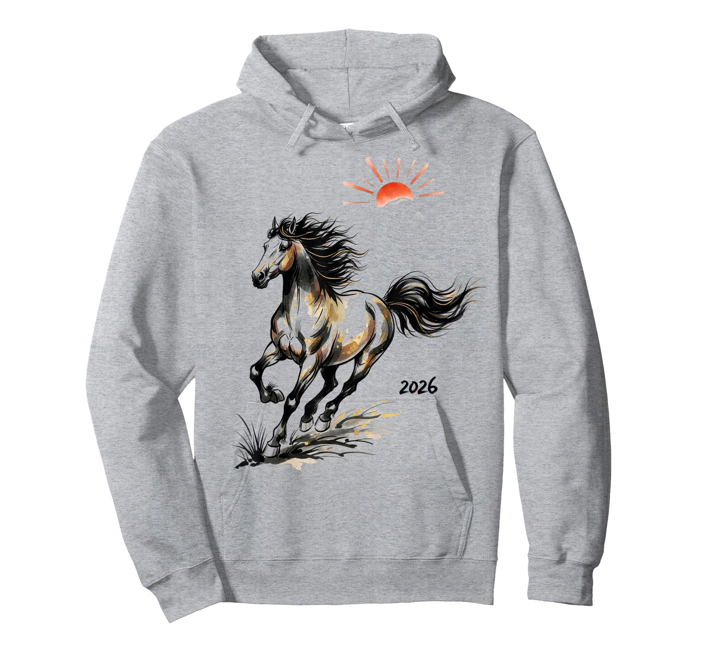 2026 Year of The Horse Chinese Lunar Zodiac Shirt T-Shirt