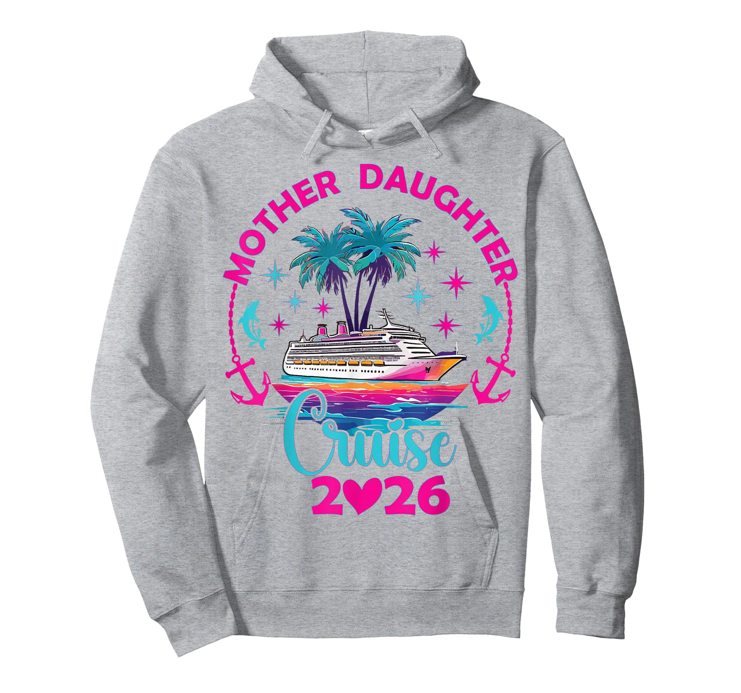Mother Daughter Cruise 2026 Family Mom Daughter Matching T-Shirt