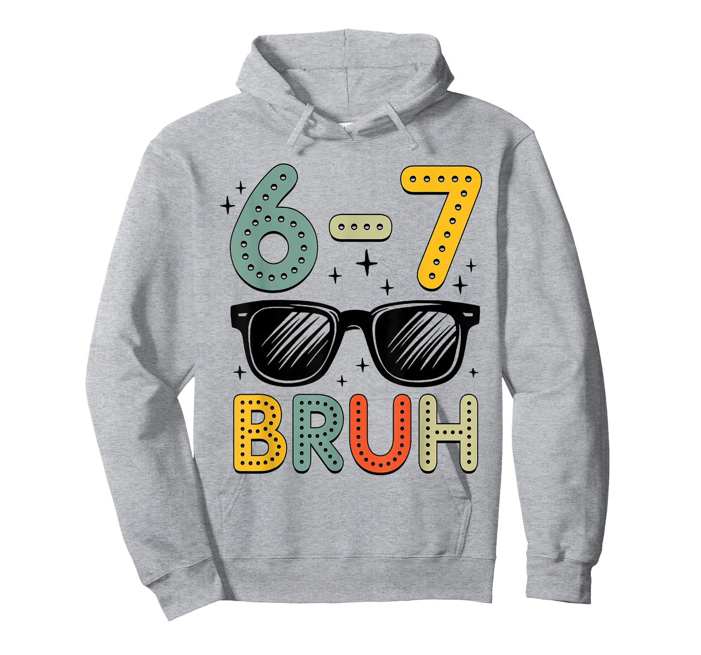 67 Bruh Funny 67 Six Seven Meme Gen Alpha Slang 67 Boys Kids T-Shirt