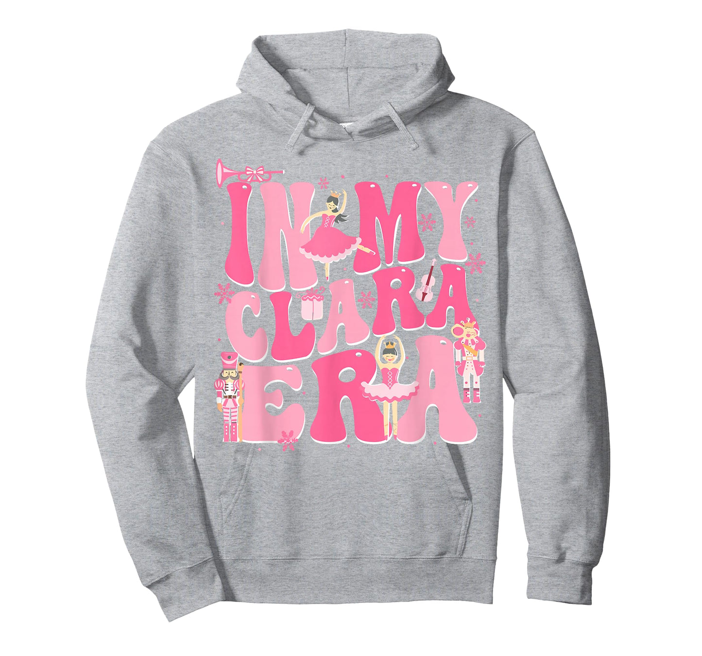 Coquette in My Clara Era Christmas Nutcracker Merry Xmas Kid T-Shirt