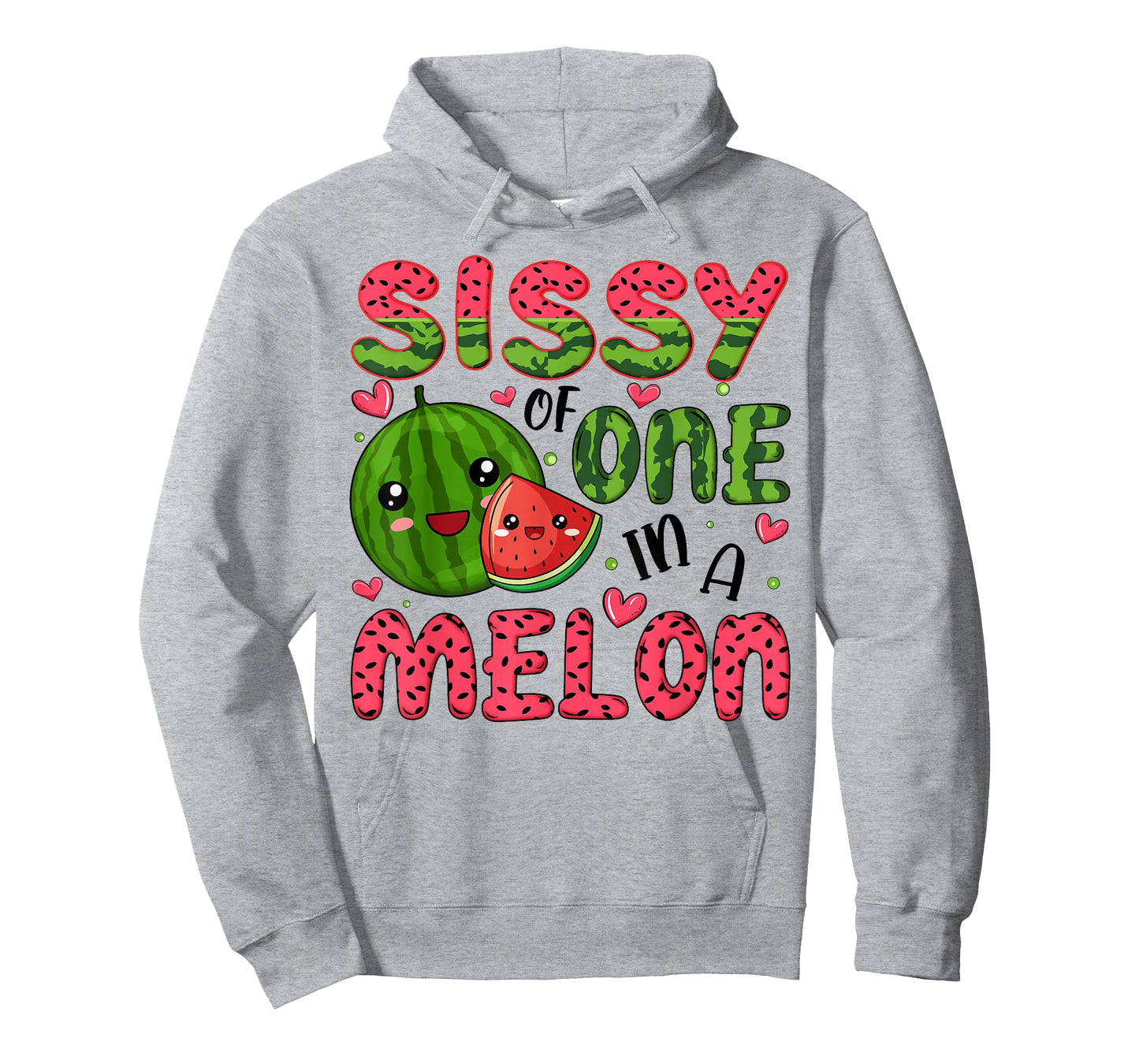 Sissy of One in A Melon 1St Birthday Watermelon Party T-Shirt