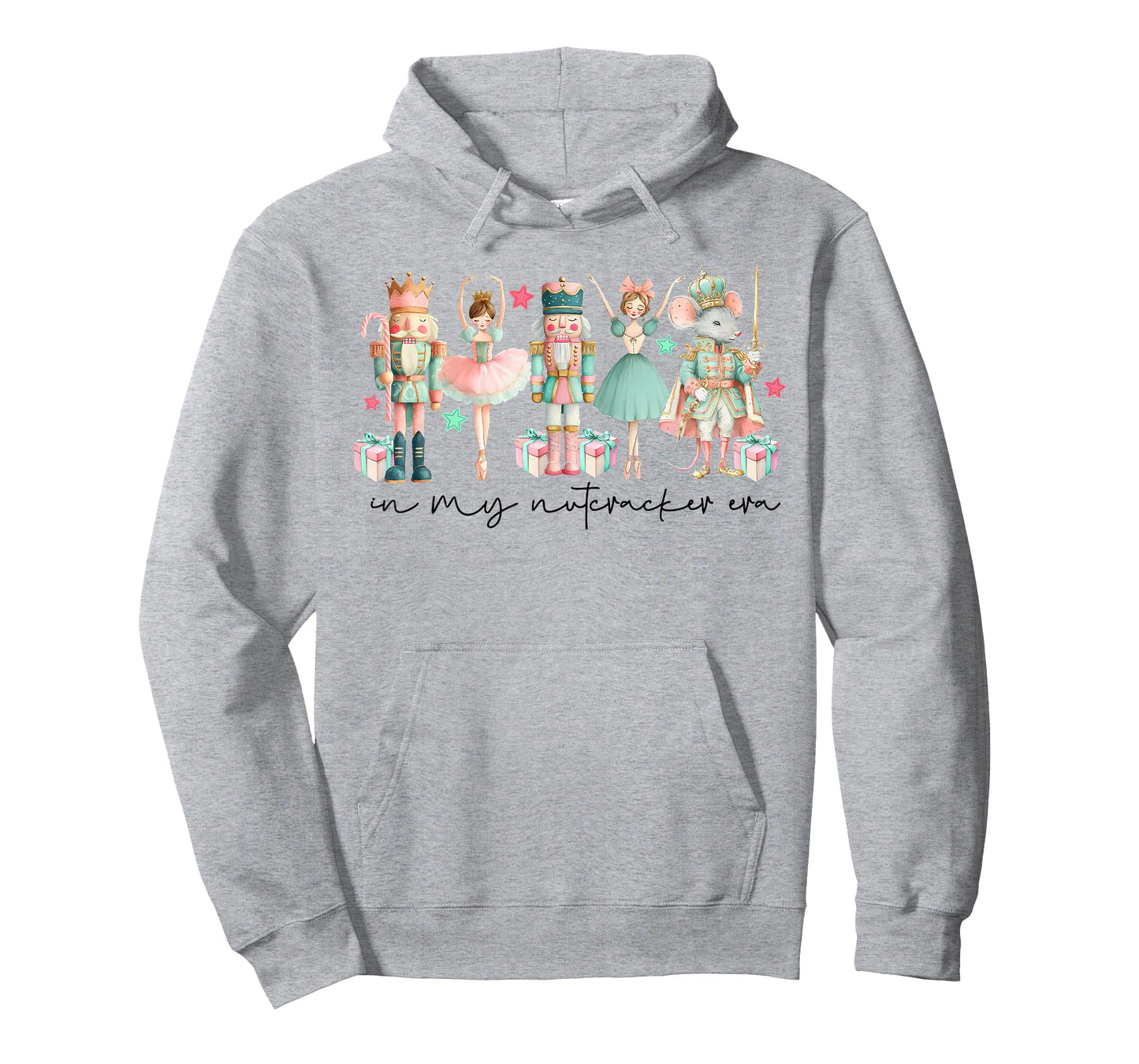 in My Nutcracker Era Ballet Pink Christmas Vibes Women Girls T-Shirt
