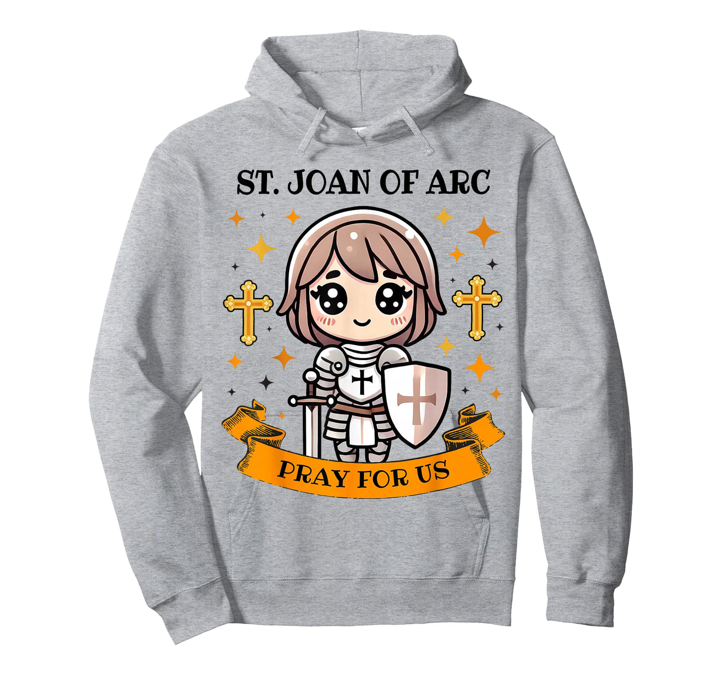 St Joan of Arc Catholic Christian Pray for Us Kids Toddlers T-Shirt