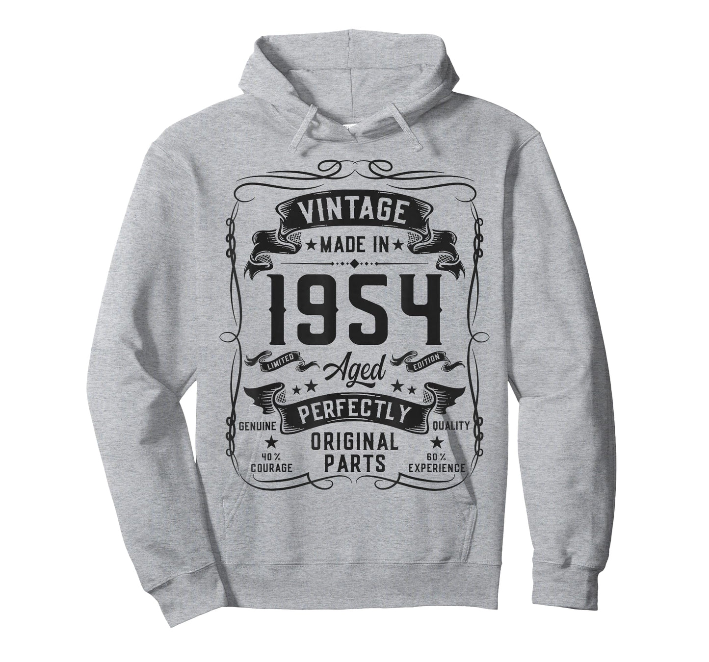 Vintage 1954 72yr 72nd Birthday Gifts for Men 72 Years Old T-Shirt