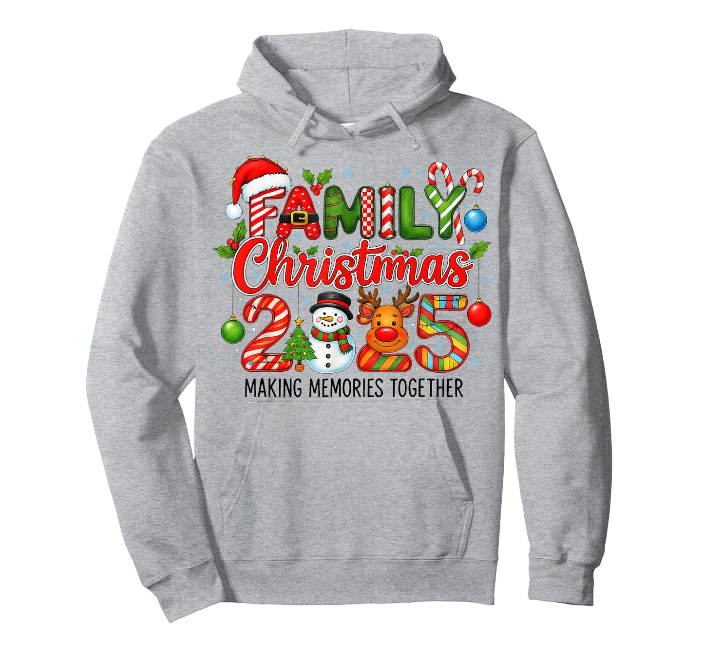 Family Christmas 2025 Matching Pajamas Santa Men Women Kids T-Shirt