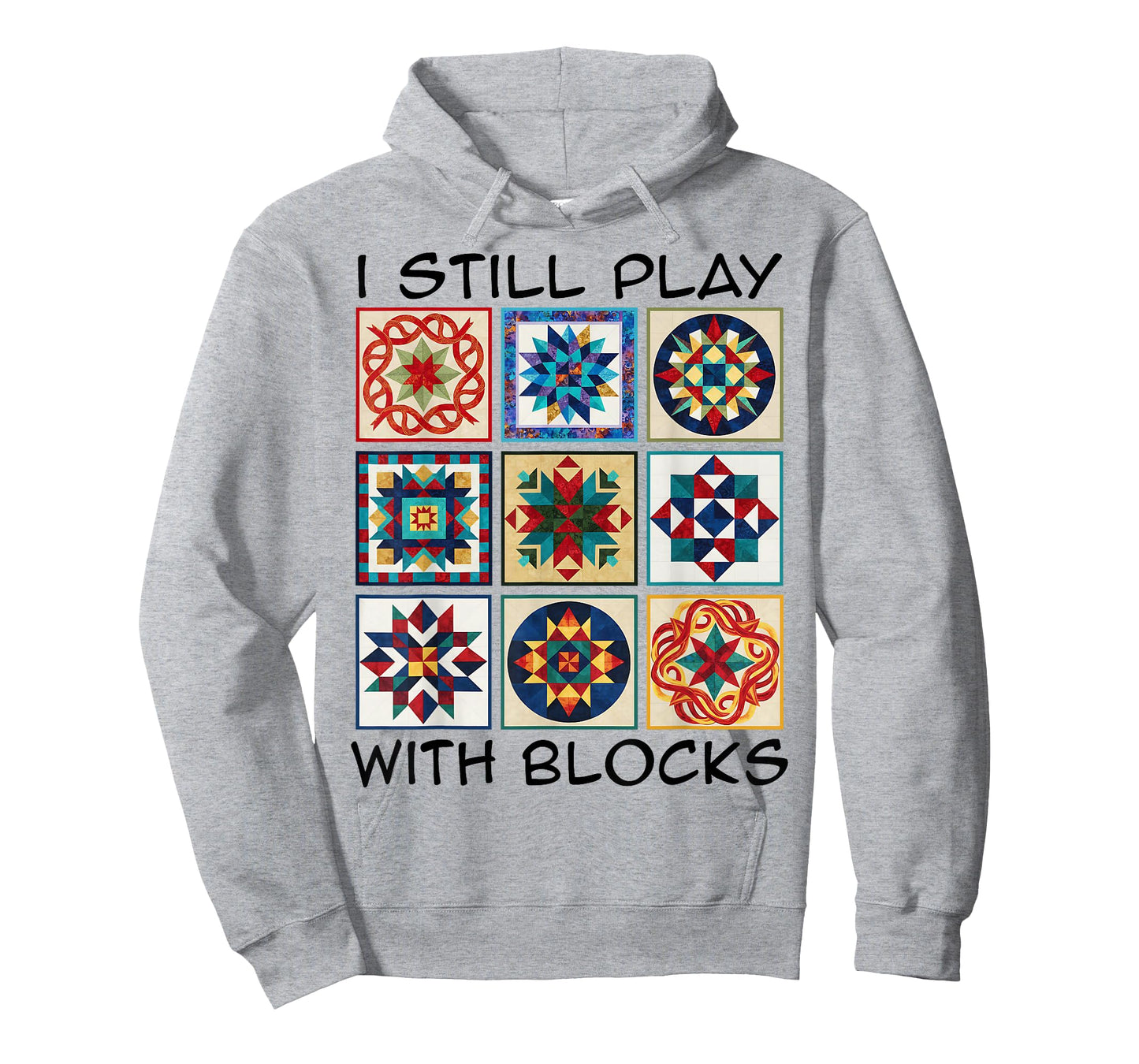 Funny Quilting Art Play Blocks Quilt Sewing Quilter Sewer T-Shirt