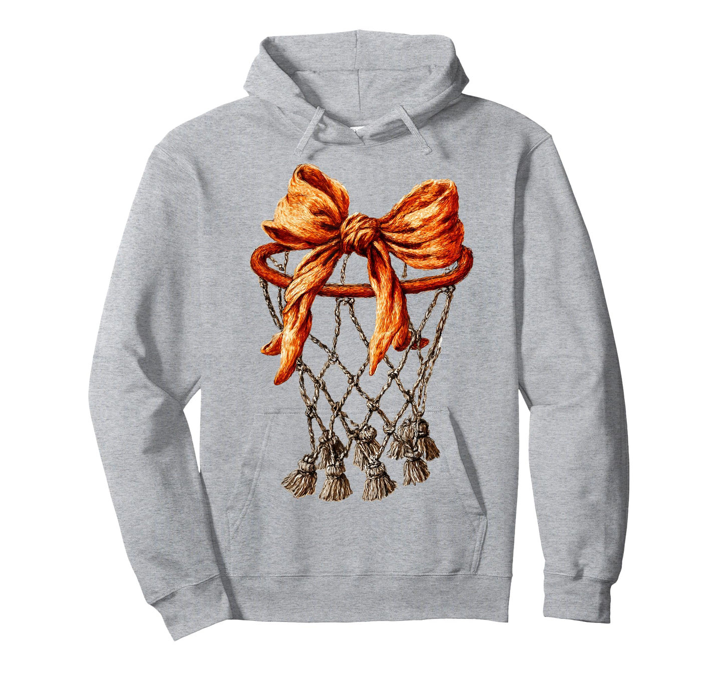 Basketball Hoop Net Coquette Bow Basketball Player Lover T-Shirt