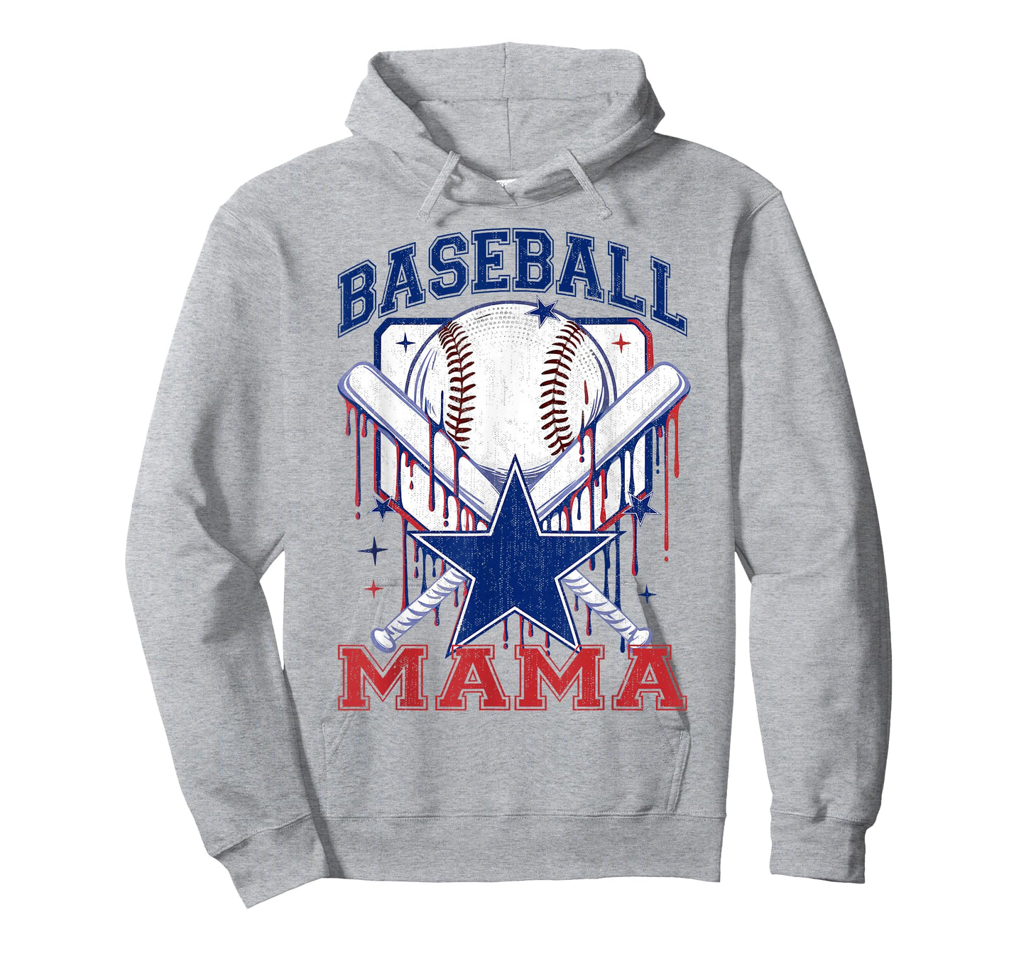 Retro Baseball Mama Baseball Mom Women Mother's Day T-Shirt