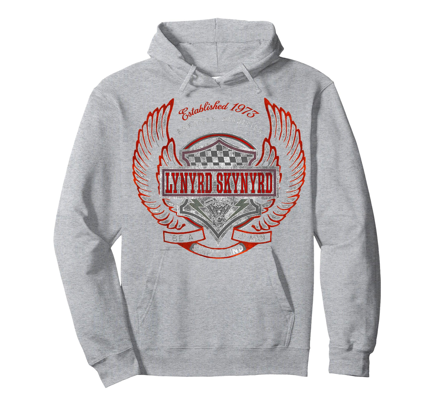 Lynyrd Skynyrd Simple Man 1973 Rally Race Car Biker Fan Rock T-Shirt