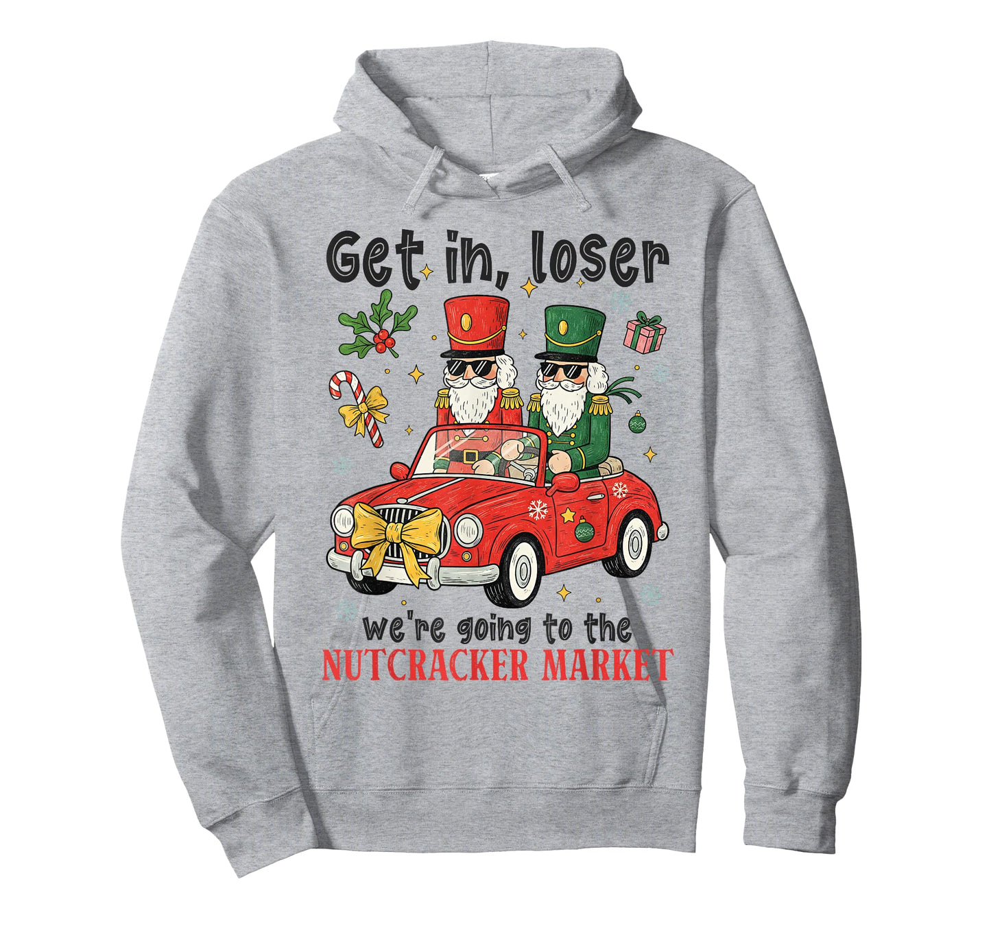 Shopping Nutcracker, Christmas Market,Xmas Nutcracker Ballet T-Shirt