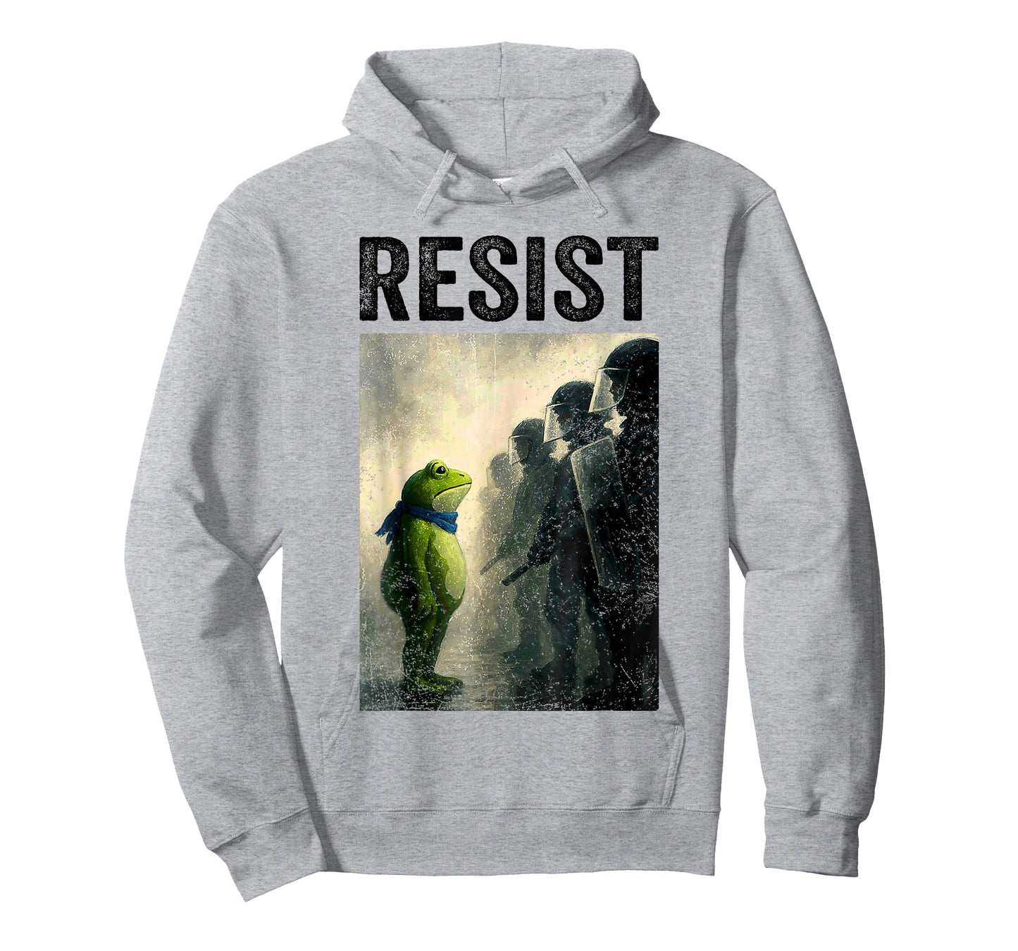 Resist Frog Portland Frog Protest T-Shirt