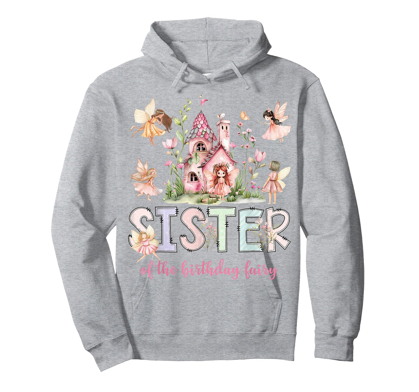 Sister of The Birthday Fairy Magical Girl Matching T-Shirt