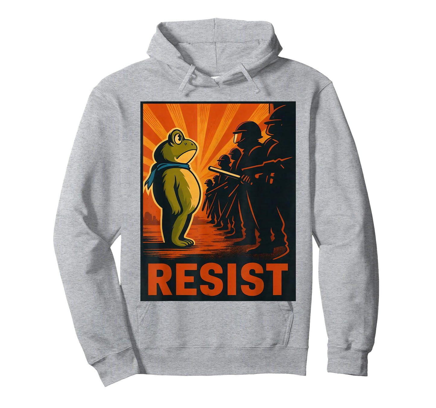 Frog Resist Portland Frog Protest - Portland Frog Activist T-Shirt