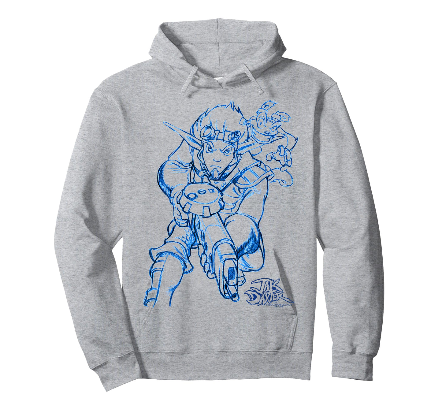 PlayStation Jak & Daxter Duo Action Pose Concept Art T-Shirt