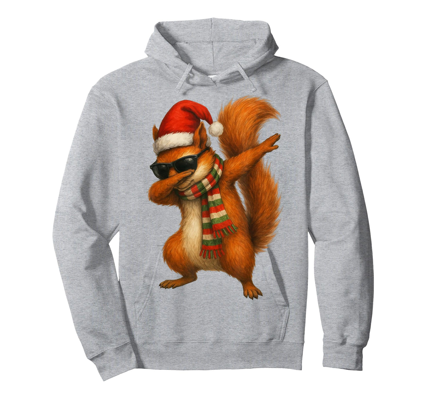 Squirrels Christmas Dabbing Funny Squirrel Lover T-Shirt