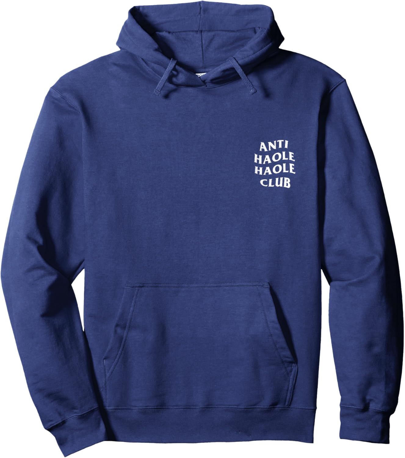 Anti Haole Haole Club Hoodie - Hoodie | Navy