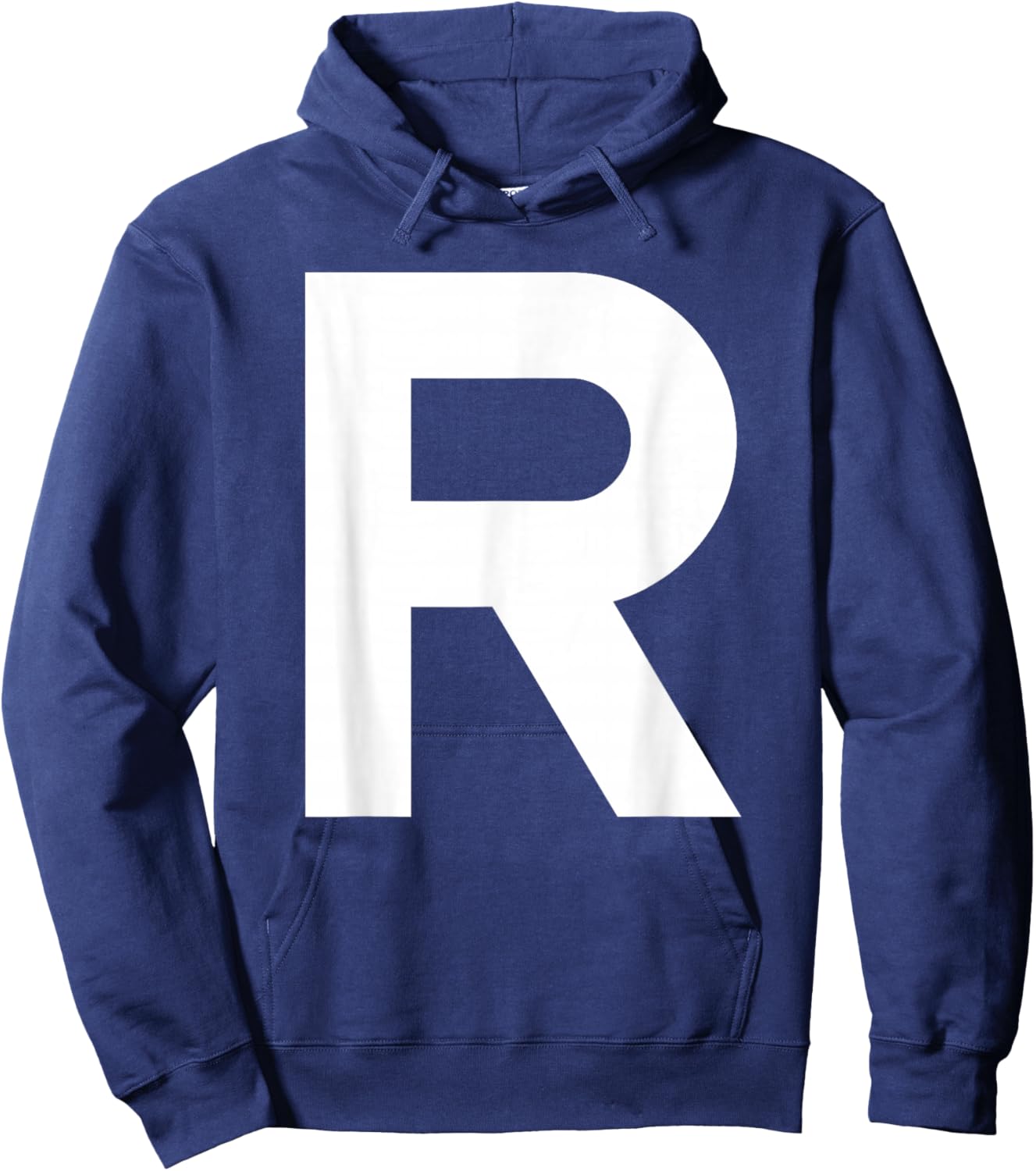 Letter R Group Matching Lazy Halloween Costume Hoodie - Hoodie | Navy