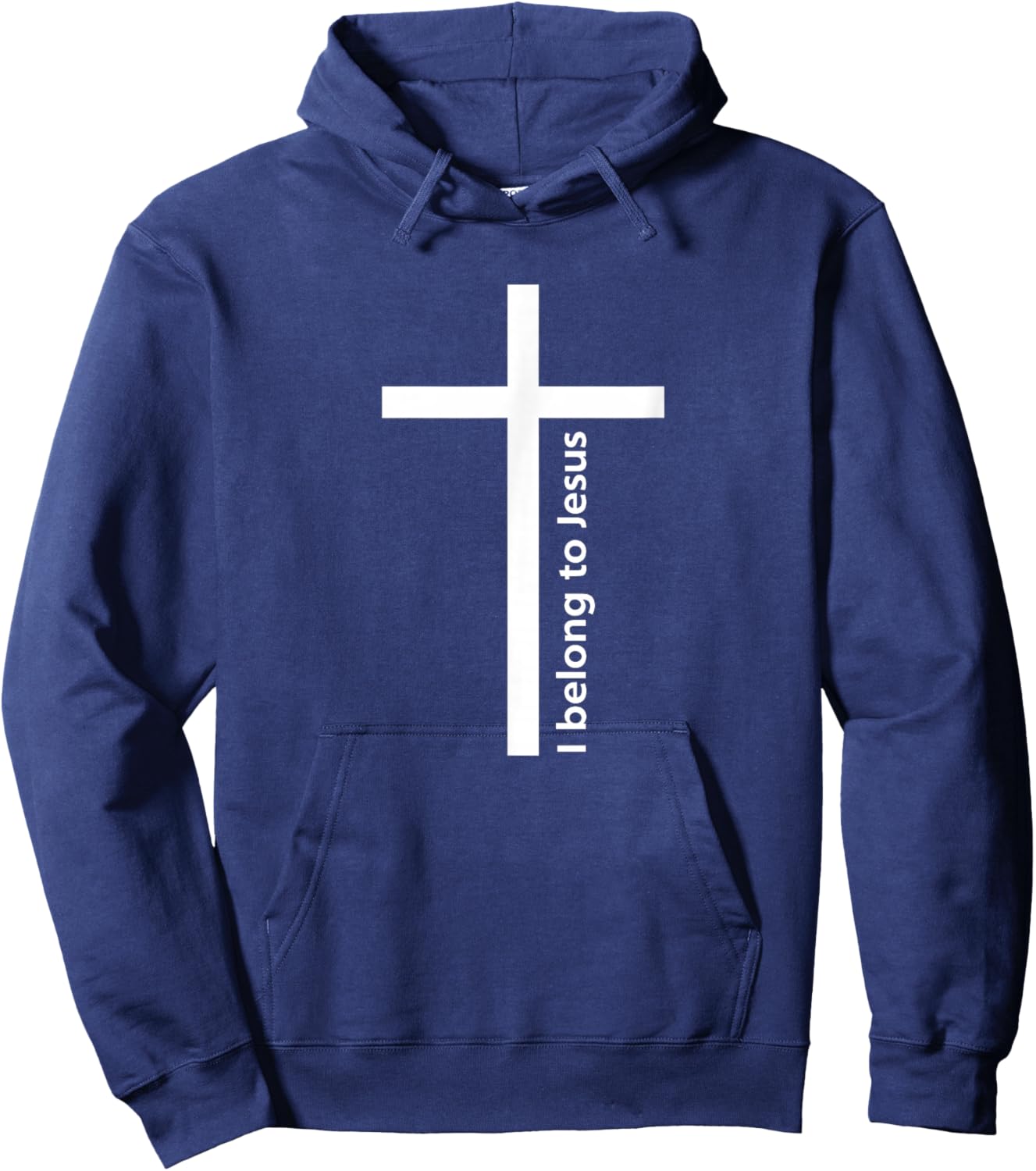 I Belong to Jesus Christian Religious Hoodie - Hoodie | Navy