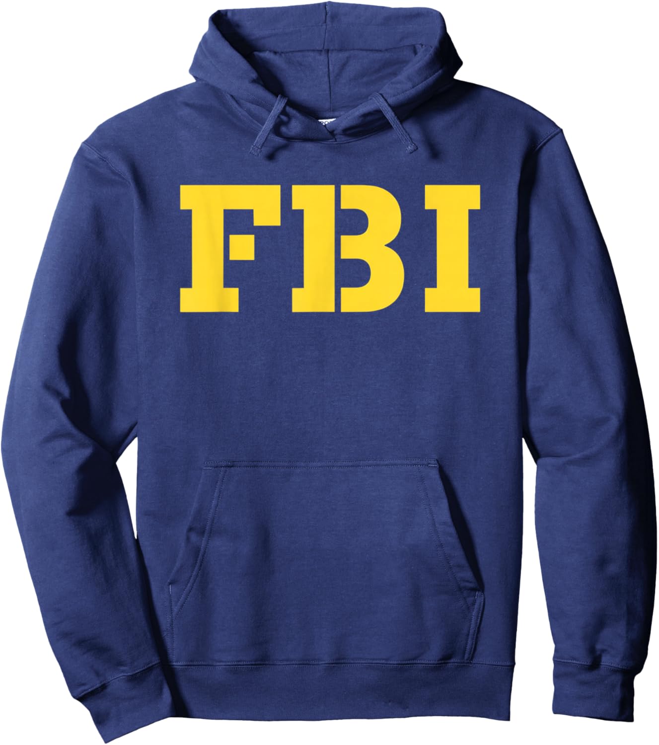 Halloween FBI Costume Idea - Funny DIY Halloween Costume Hoodie - Hoodie | Navy