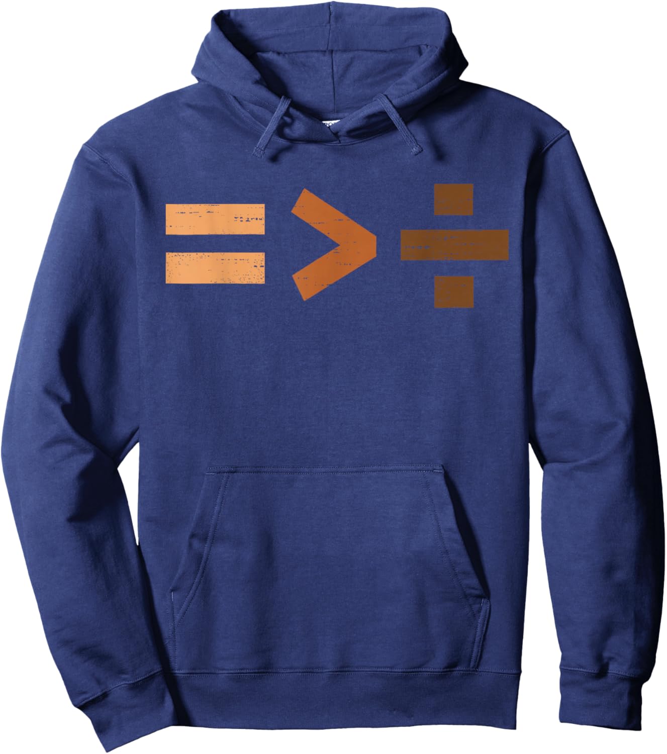 Equality Black History BLM Melanin African Men Women Kids Hoodie - Hoodie | Navy