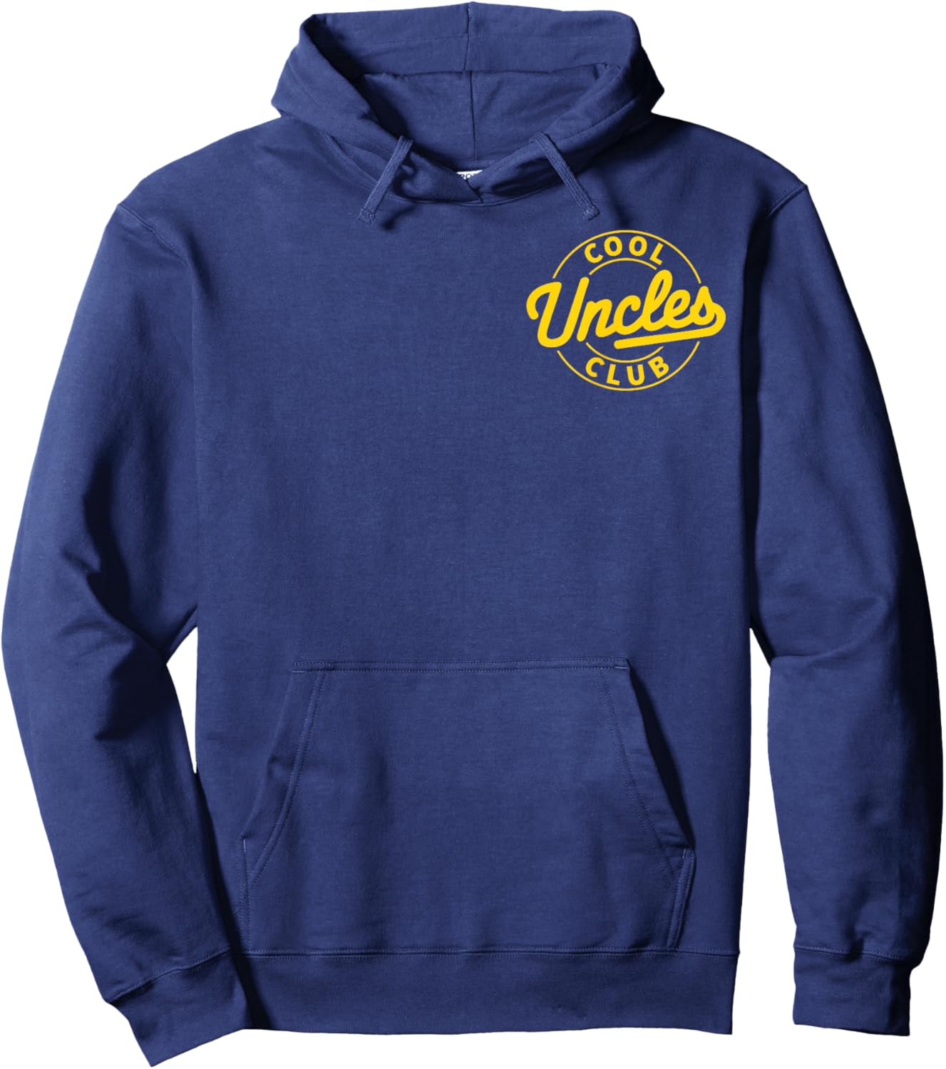 Best Uncle Ever Humor Cool Uncles Club Father's Day Hoodie - Hoodie | Navy