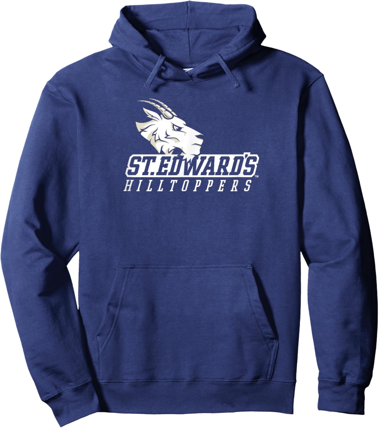 St. Edward's University Hilltoppers Primary Logo Hoodie - Hoodie | Navy
