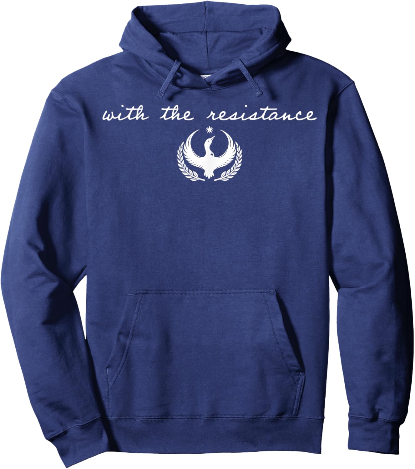with The Resistance Minnesota Rebel New State Flag Men Women Hoodie - Hoodie | Navy