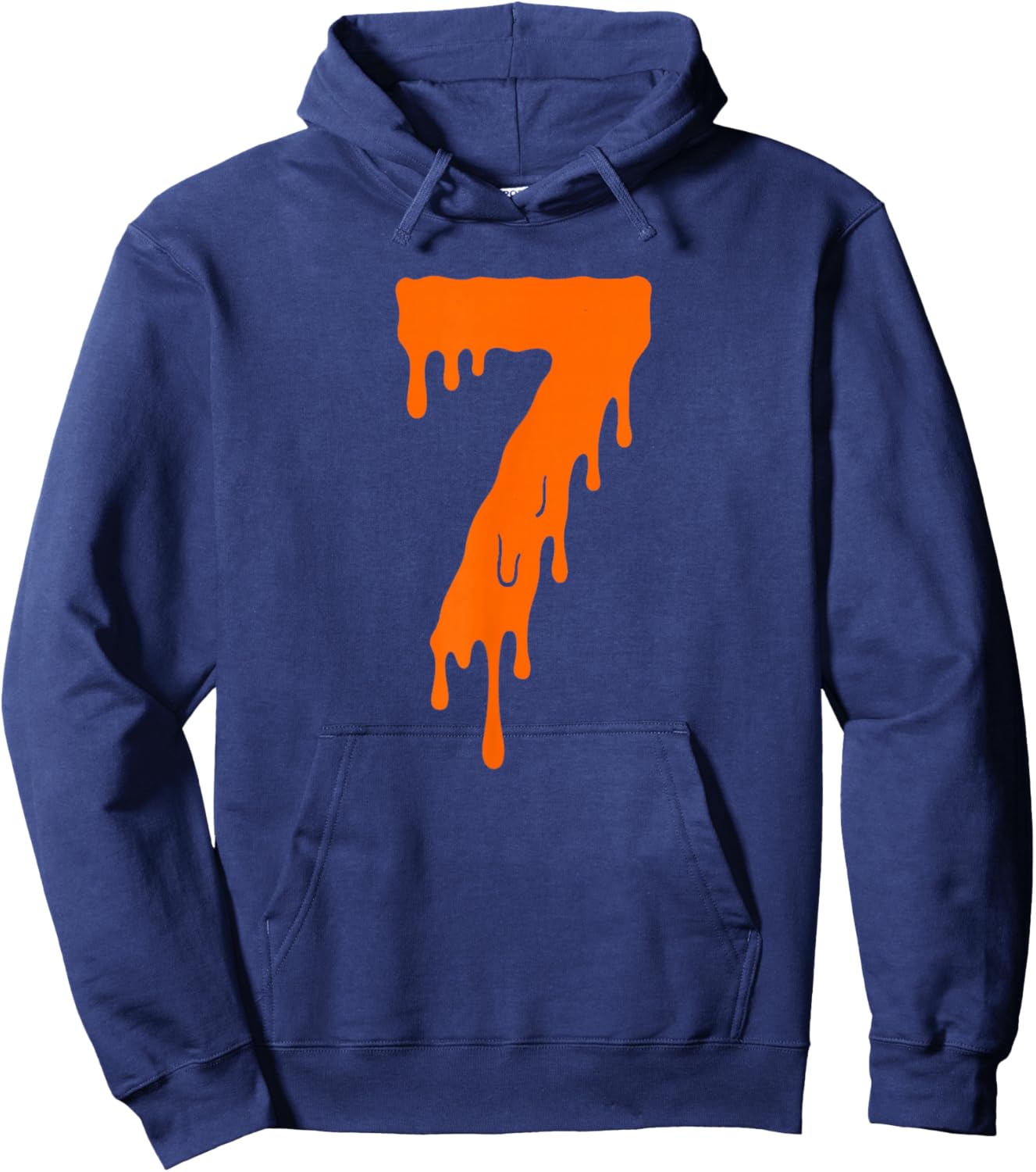 Number 7 Funny Meme Saying 6 7 Six Seven Couples Halloween Hoodie - Hoodie | Navy