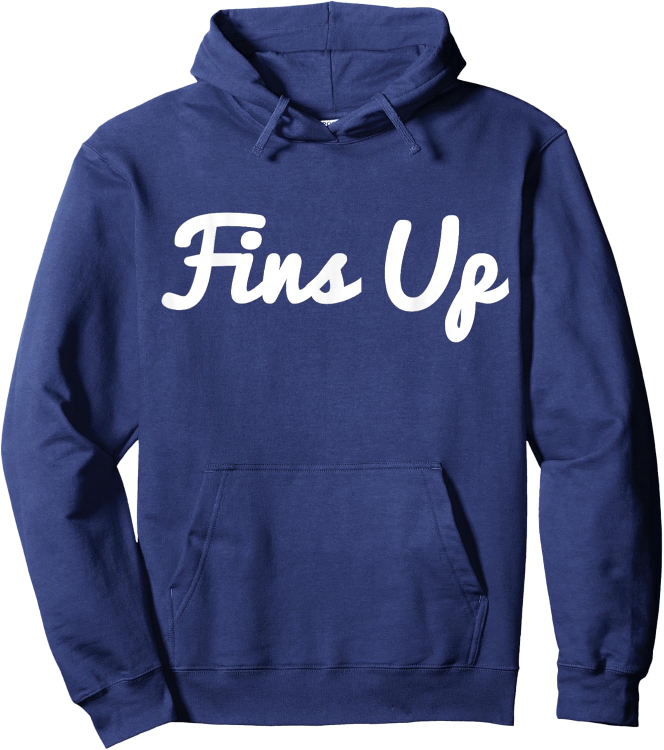 Fins Up Hoodie - Hoodie | Navy