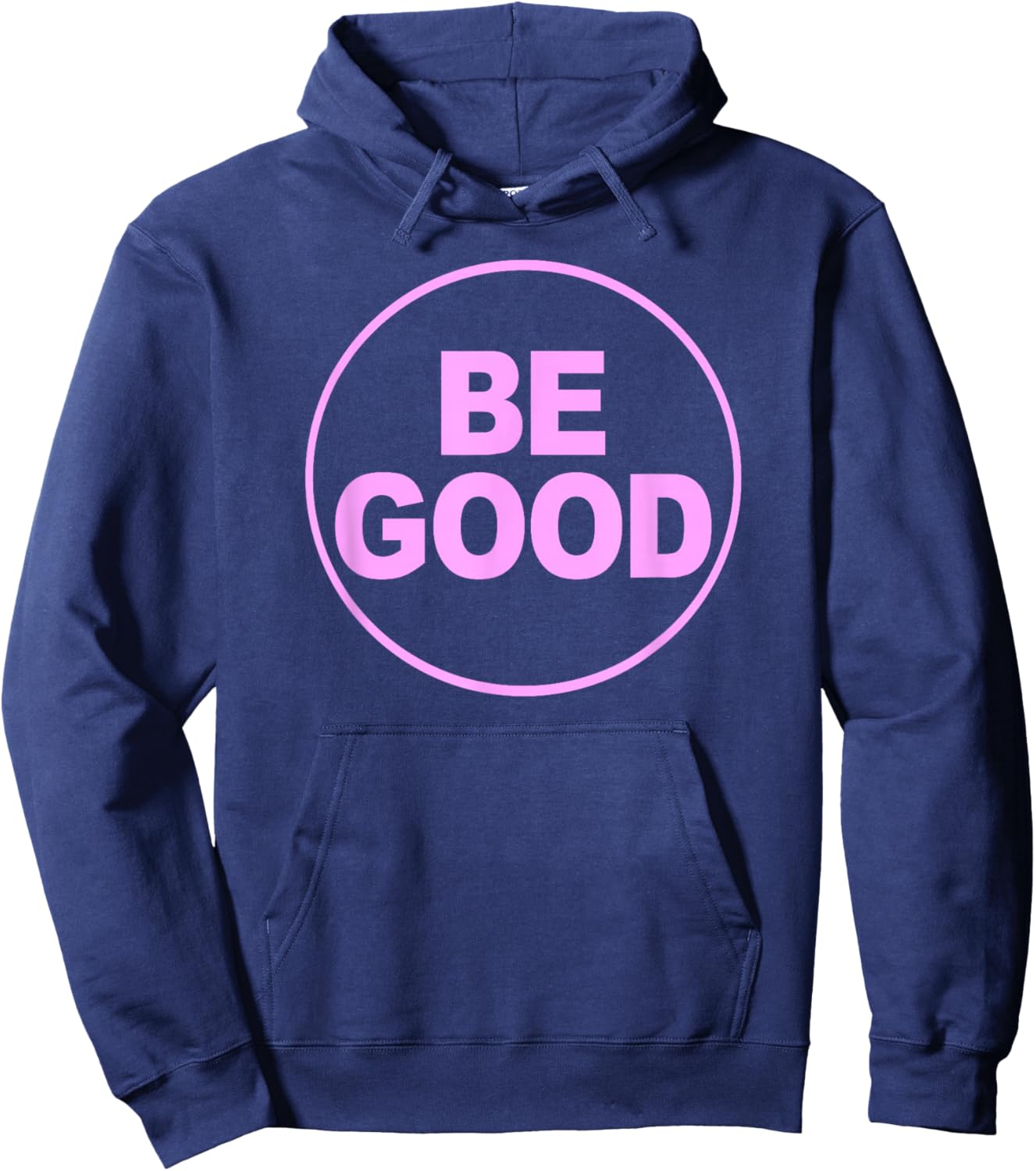 BE Good Support Button Style Hoodie - Hoodie | Navy