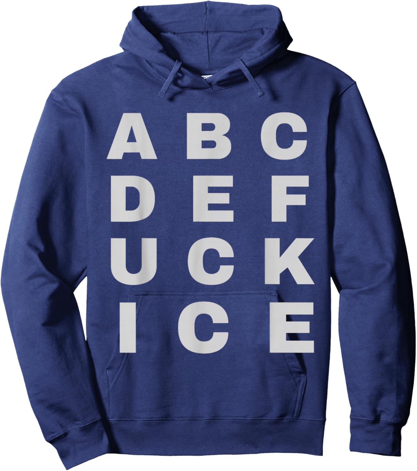 ABCDF Ice Hoodie - Hoodie | Navy