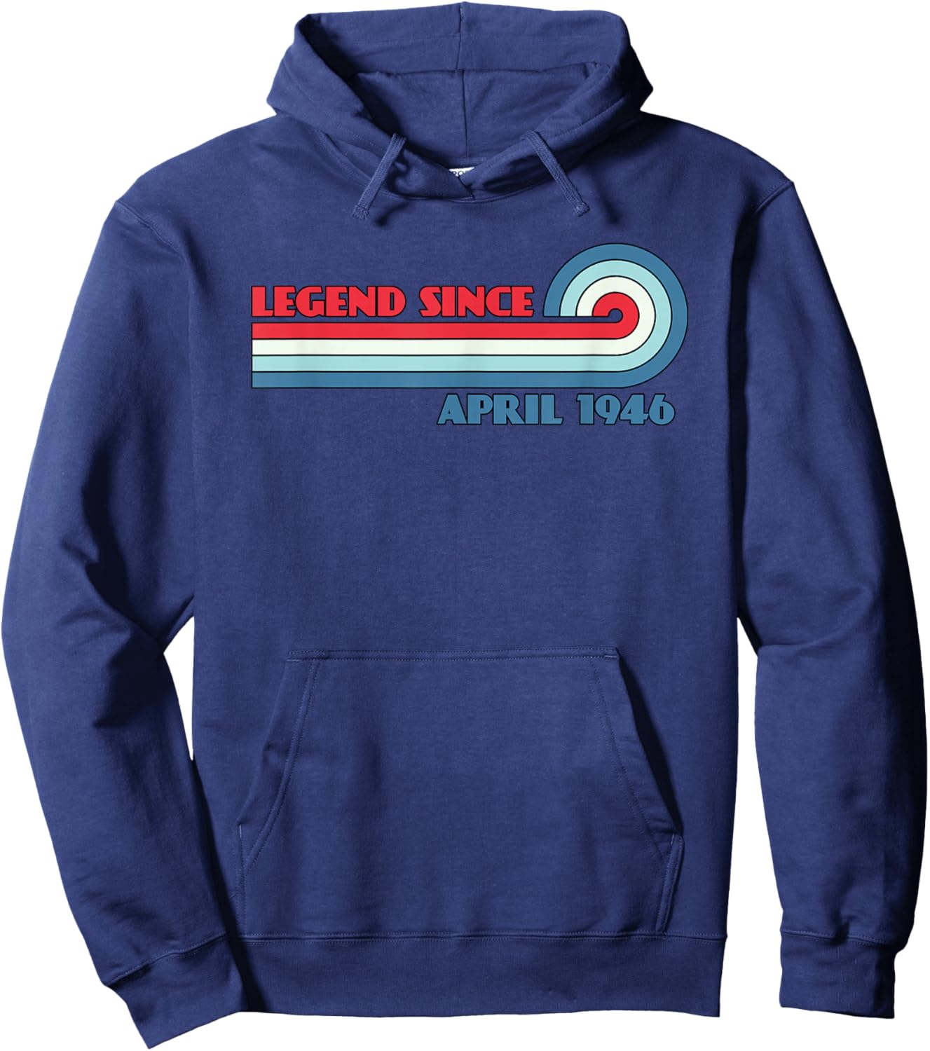 Legend Since April 1946 Hoodie - Hoodie | Navy