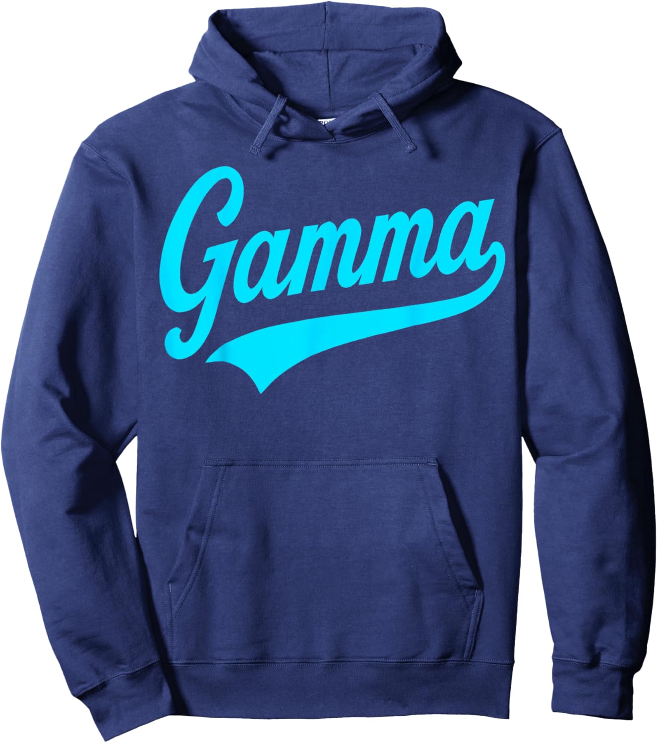 Streetwear Retro Gamma Blue Matching Hoodie - Hoodie | Navy