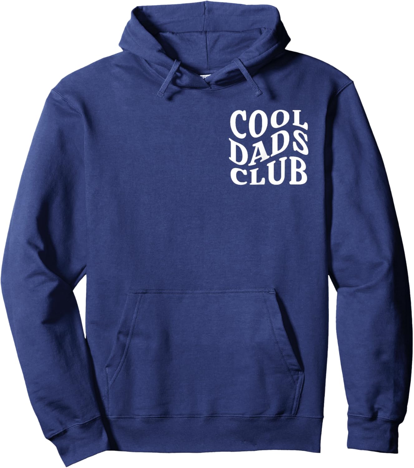 Cool Dad Club - Proud Father of A Few Dumbass Kids (2 Sides) Hoodie - Hoodie | Navy