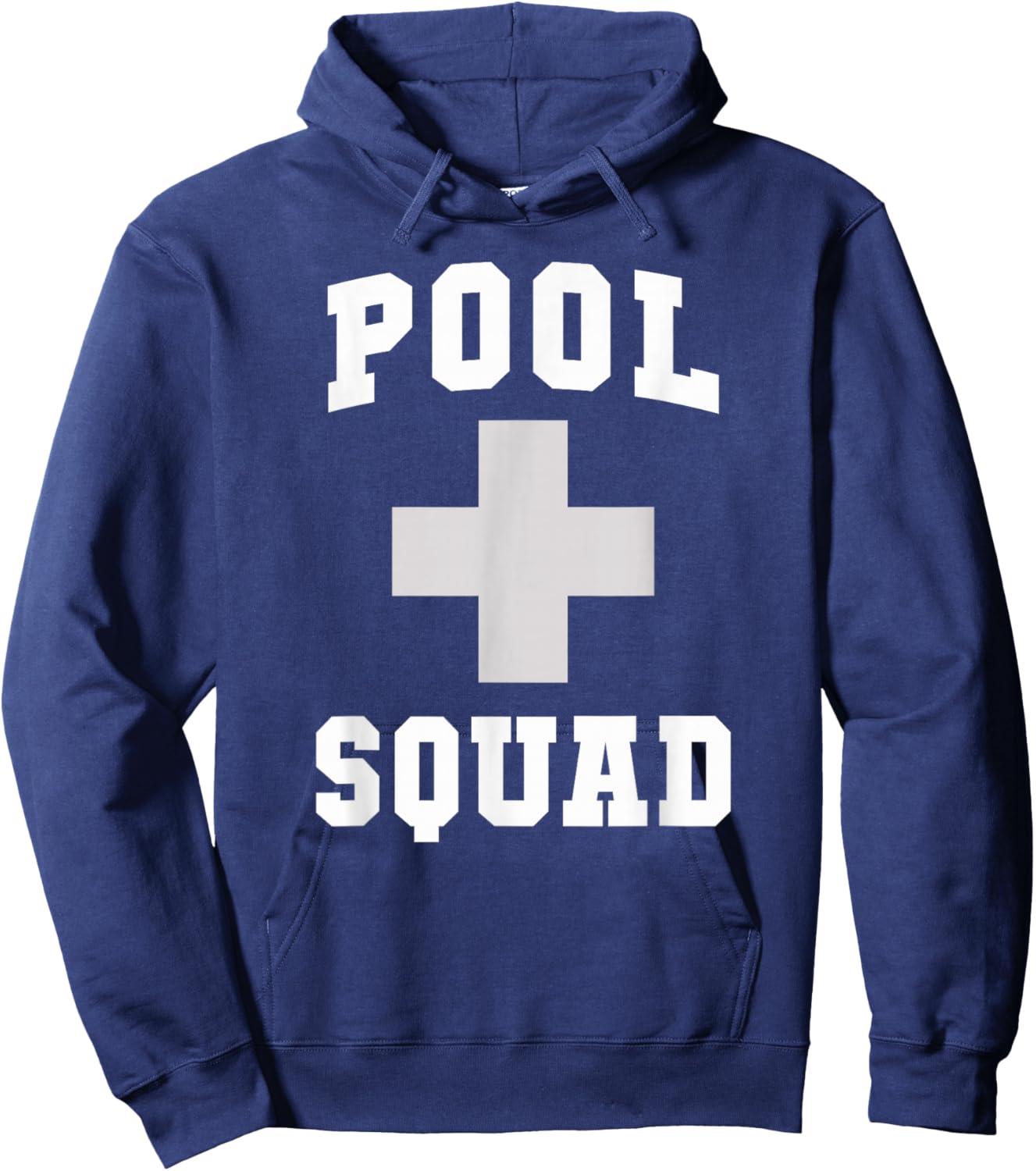 Cute Pool Squad Rescuer Dispatch Lifeguards Swim CPR Hoodie - Hoodie | Navy