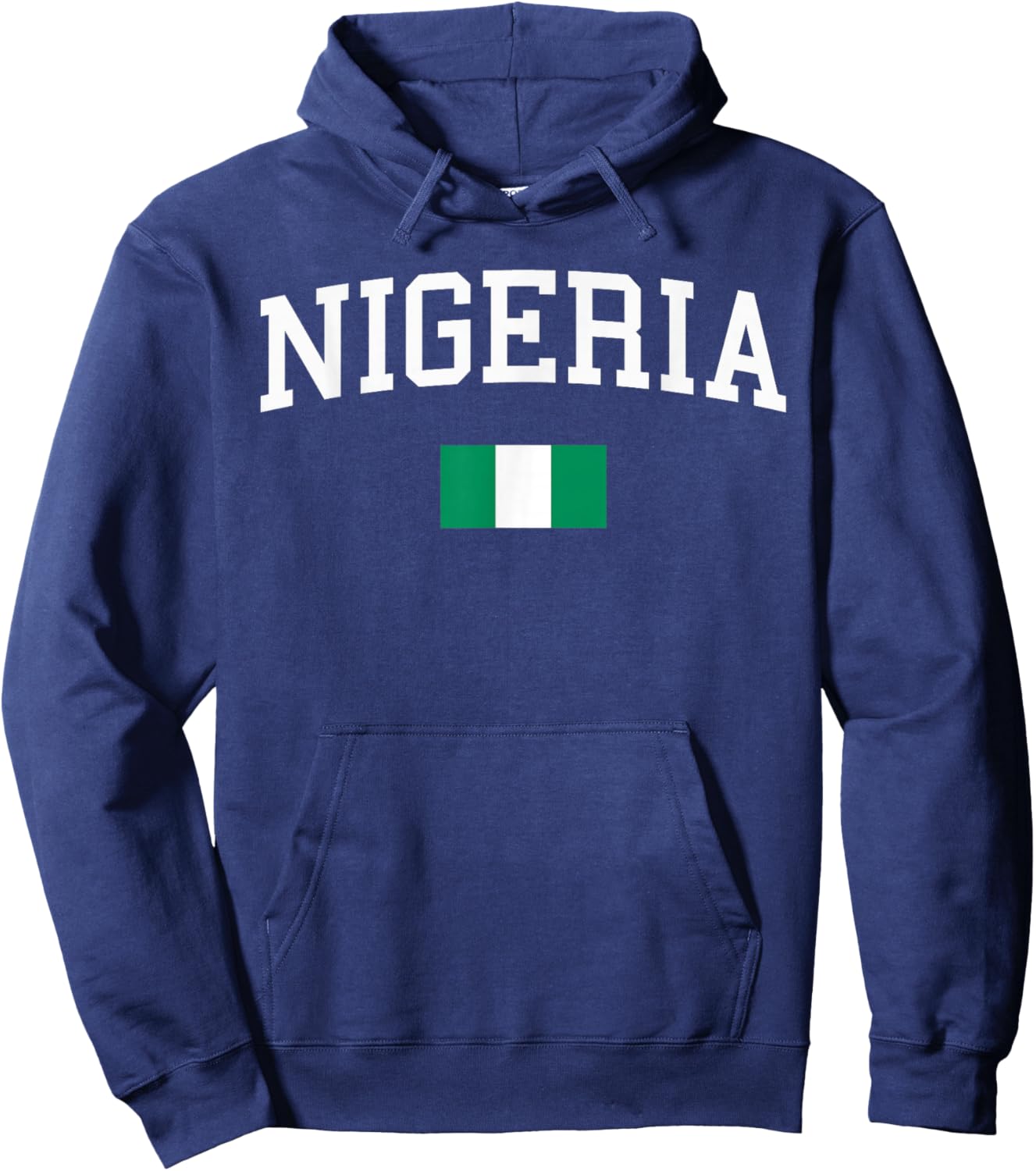 Nigerian Flag Men Women Kids Nigeria Hoodie - Hoodie | Navy