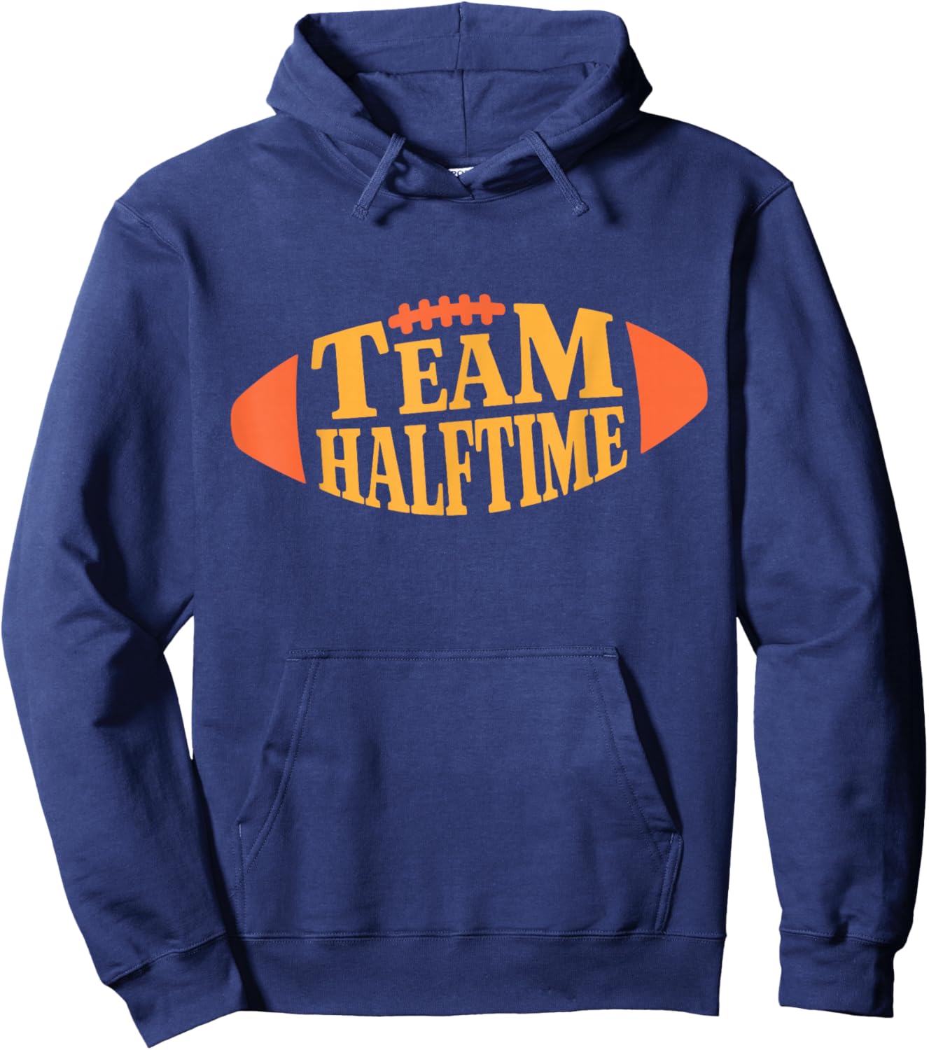 Team Halftime Super Football Day Group Matching Hoodie - Hoodie | Navy