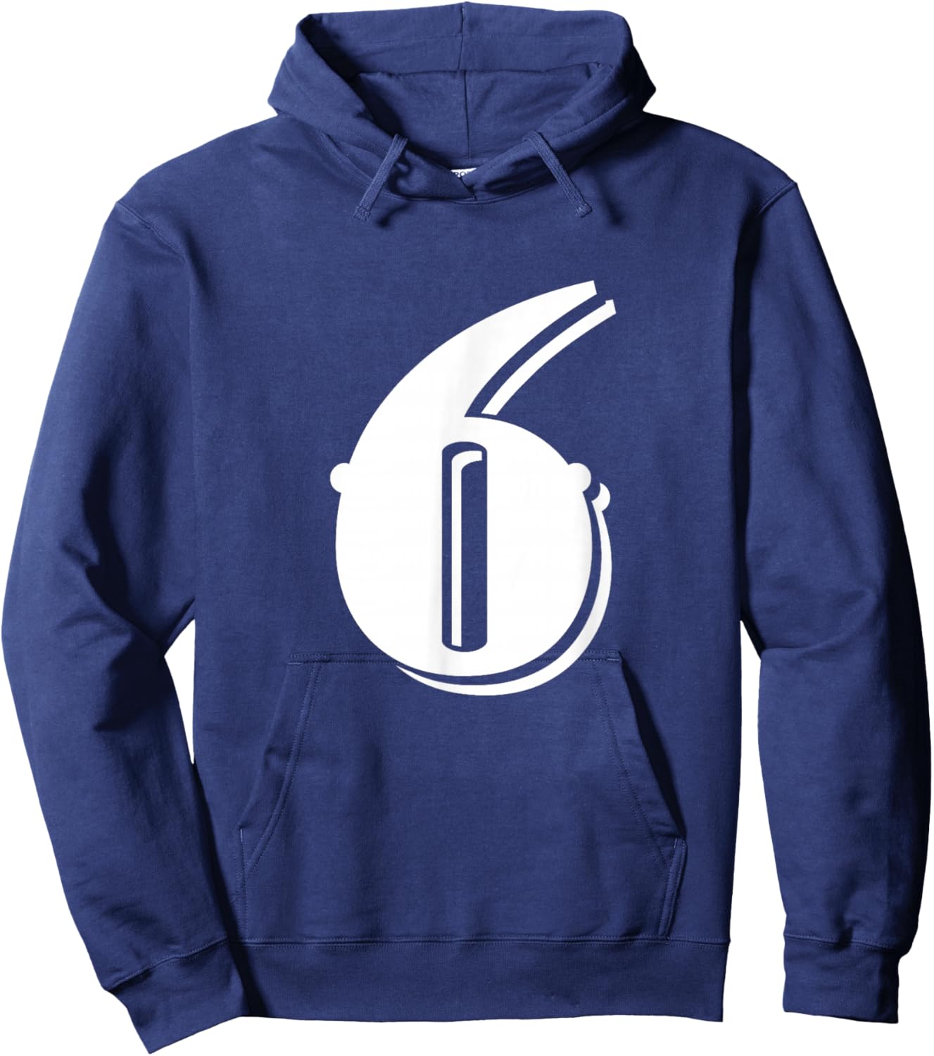Number 6 Funny Meme Saying 6 7 Six Seven 6th Birthday 6 Year Hoodie - Hoodie | Navy